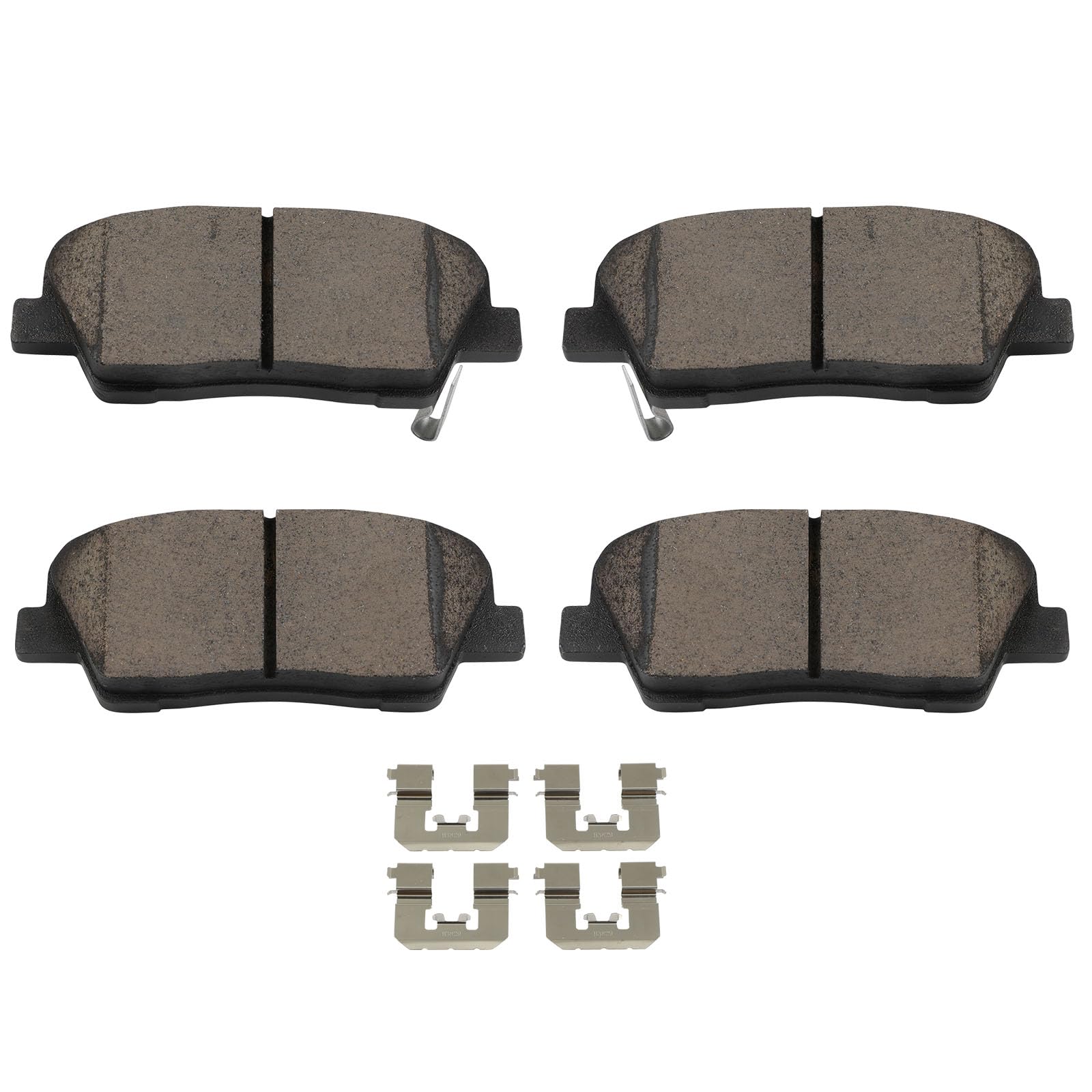 Scitoo D1284 Rear Ceramic Brake Pads Sets W/Hardware Fit For Hyundai For Entourage/For Equus/For Genesis/For Genesis Coupe,For K