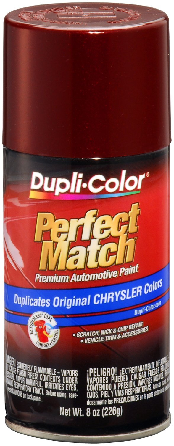 Dupli-Color (EBCC04137-6 PK) Dark Garnet Red Pearl Chrysler Perfect Match Automotive Paint - 8 oz. Aerosol, (Case of 6)