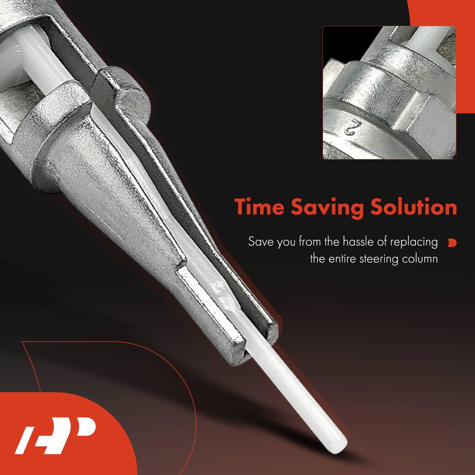 A-Premium Ignition Switch Actuator Pin Compatible with Chrysler 300 2005-2007, Pacifica 2004-2008 & Dodge Charger 2006-2007, Mag