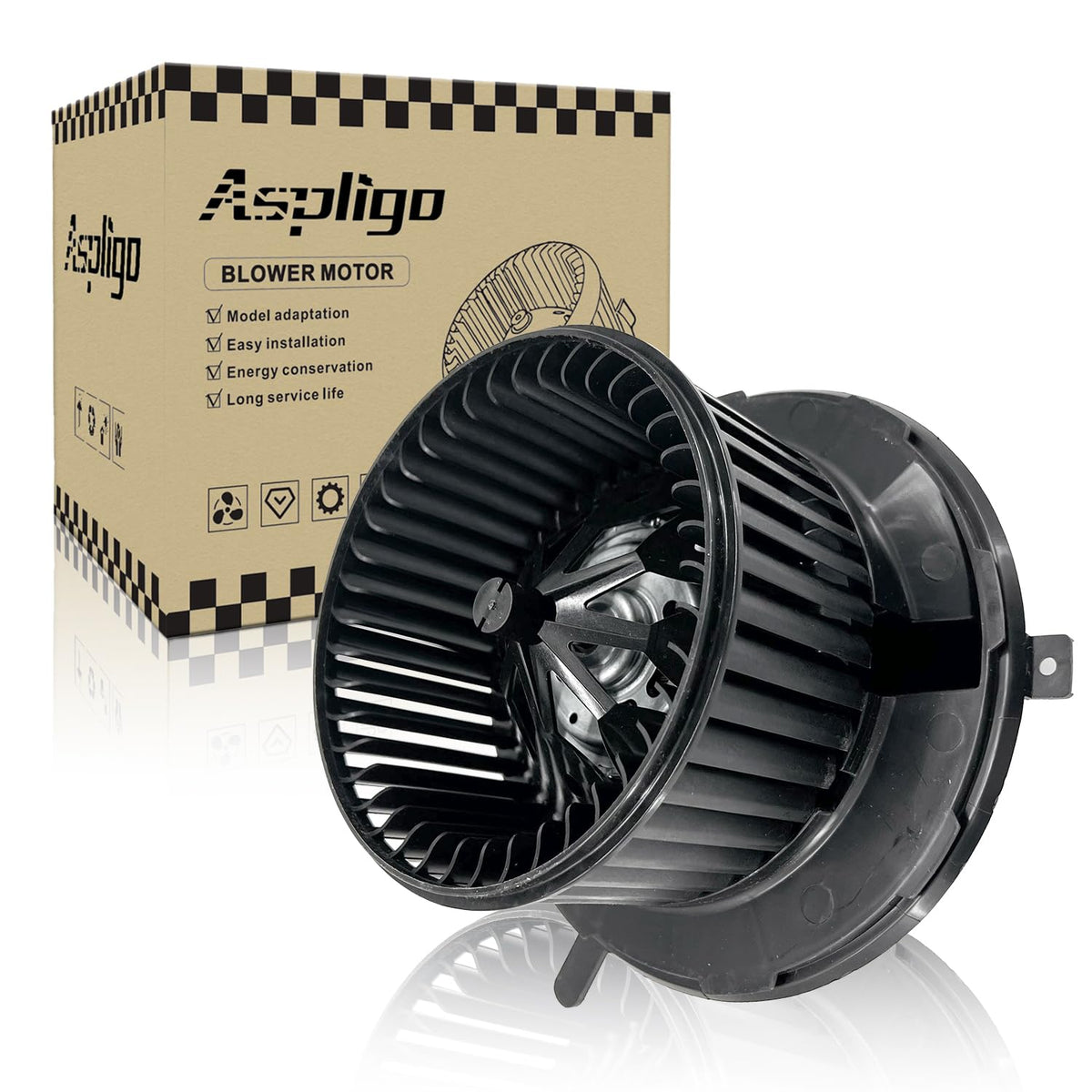Aspligo 700182 Ac Heater Blower Motor Fan Assembly Fit For Audi A3 2006-2013,For Volkswagen Cc Eos Gti Jetta Passat Rabbit Tigua