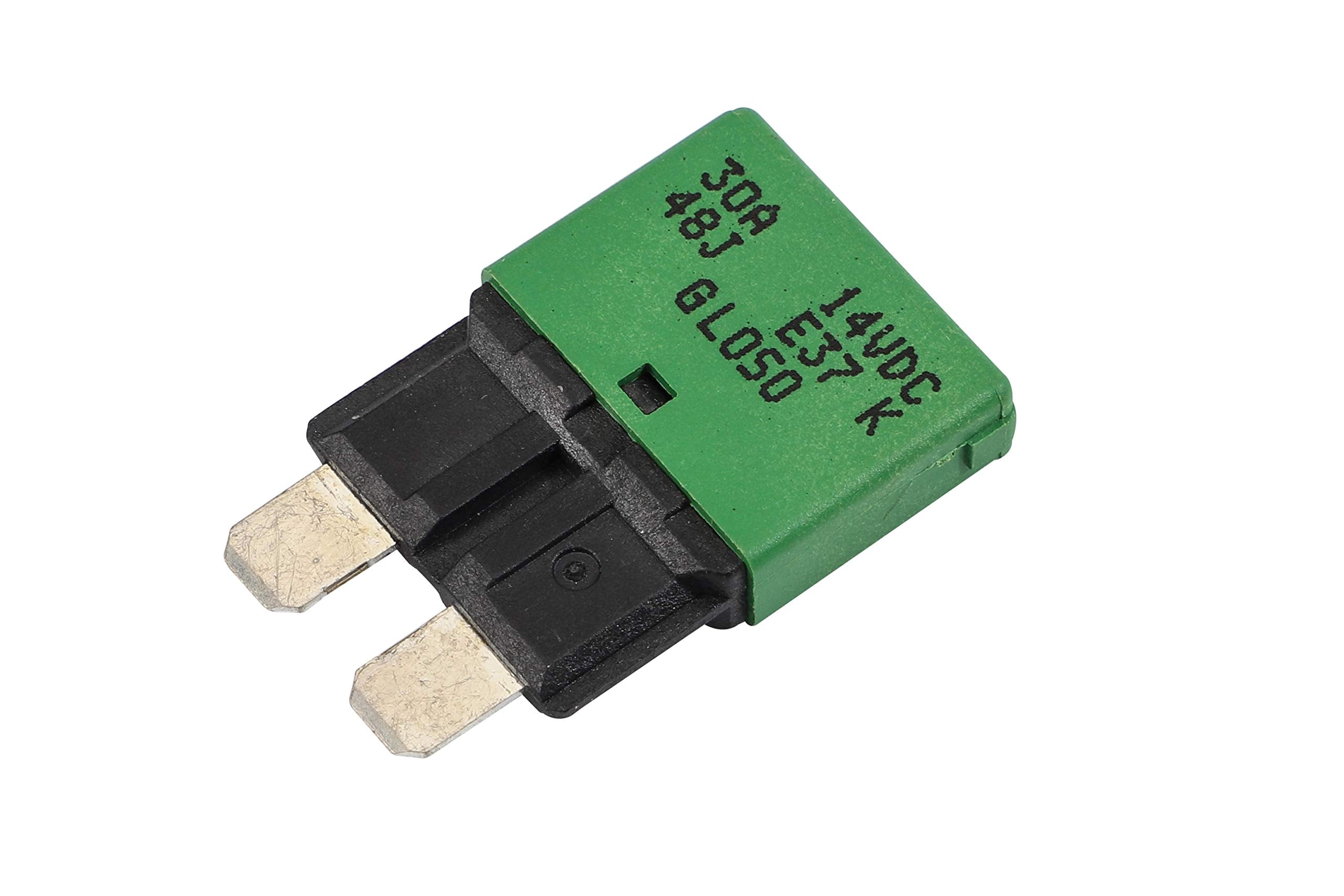 Gloso Circuit Breakers E37 Auto (T1) Reset Low Profile Atc/Ato - (30A - 5 Pack)