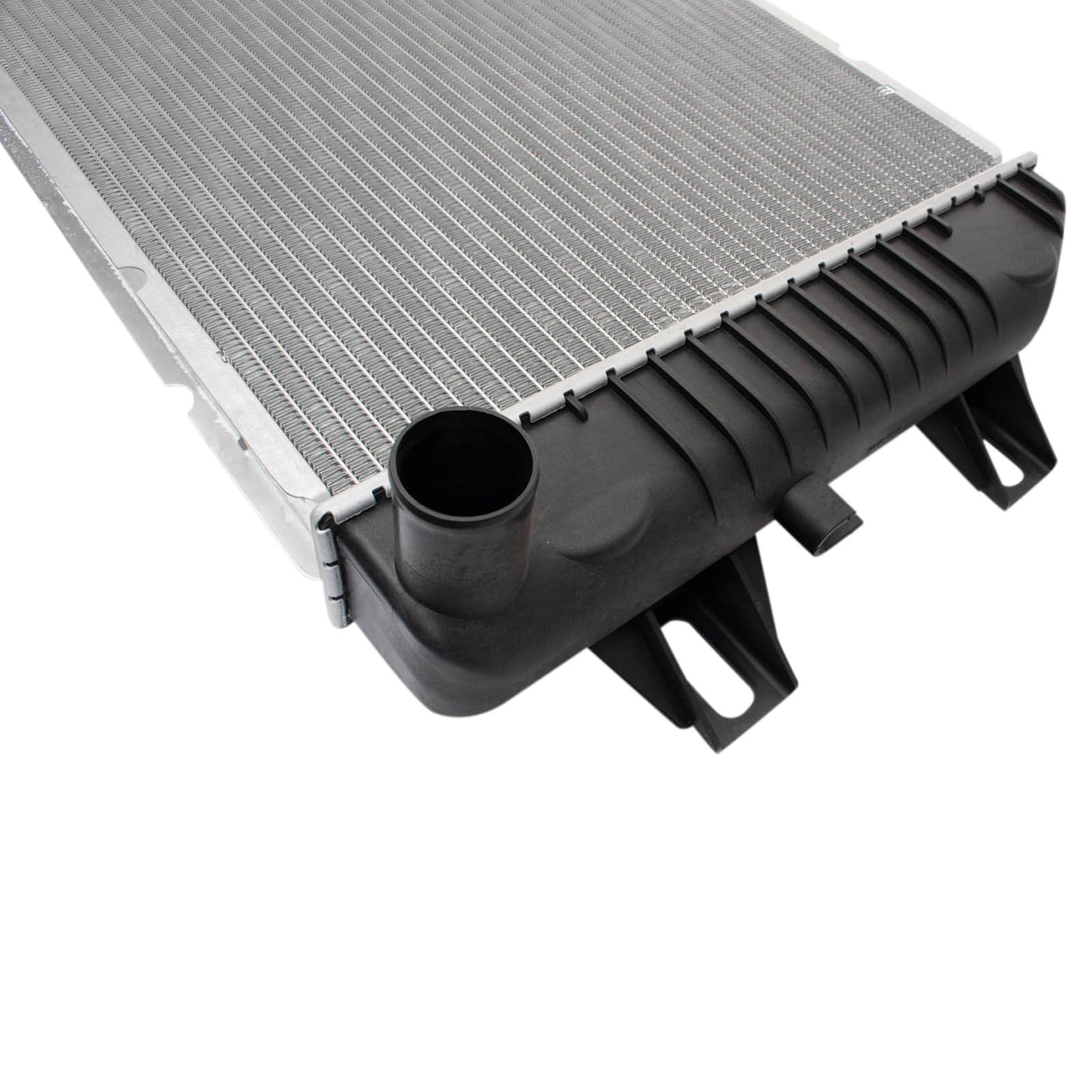 Trq Radiator Assembly Aluminum Core Compatible With 06-19 Chevrolet Express 2500 Express 3500 09-16 Express 4500 Gmc Savana 2500