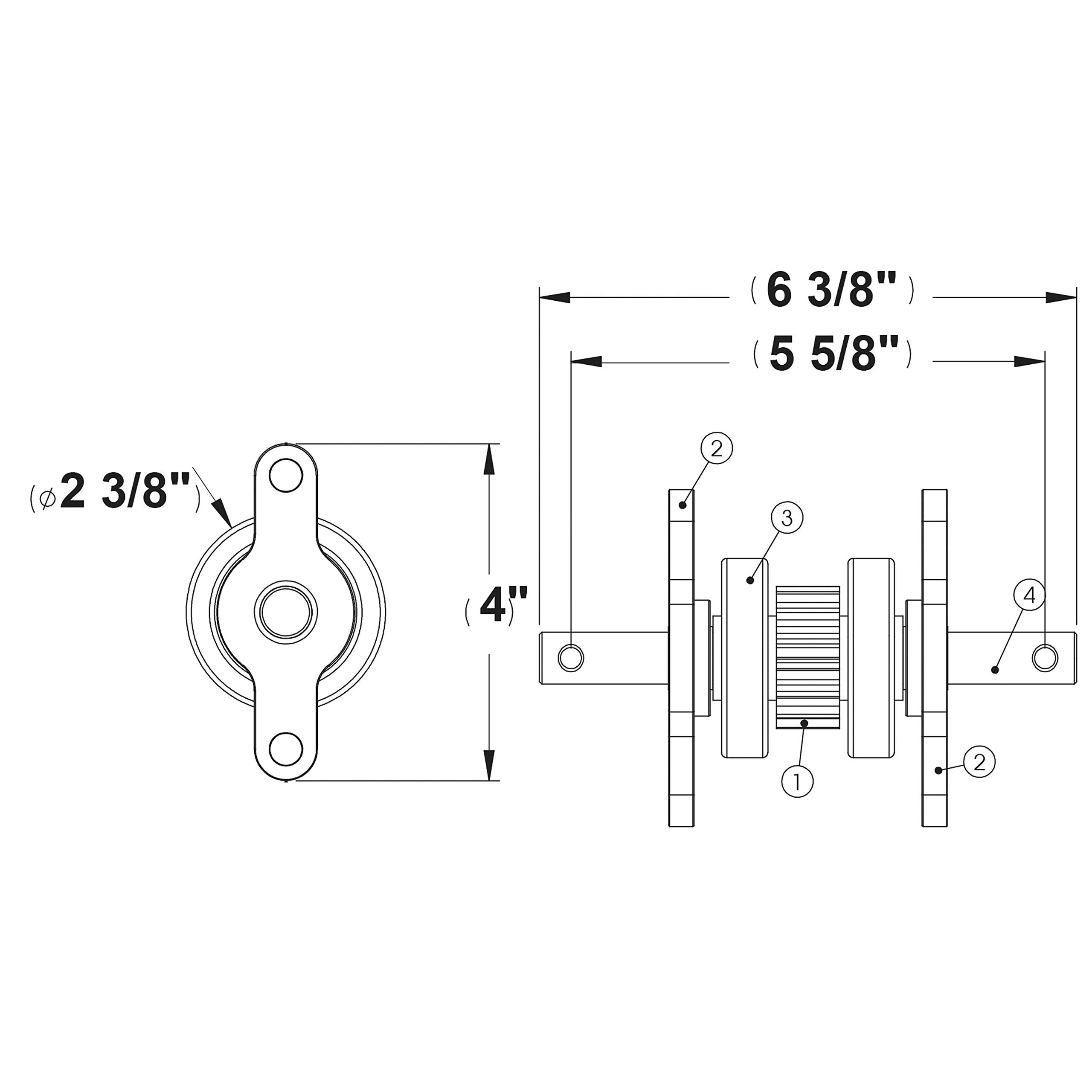 Ap Products 014-281331 U.S Products Gear Pack 2X2 W/O Roll Pins