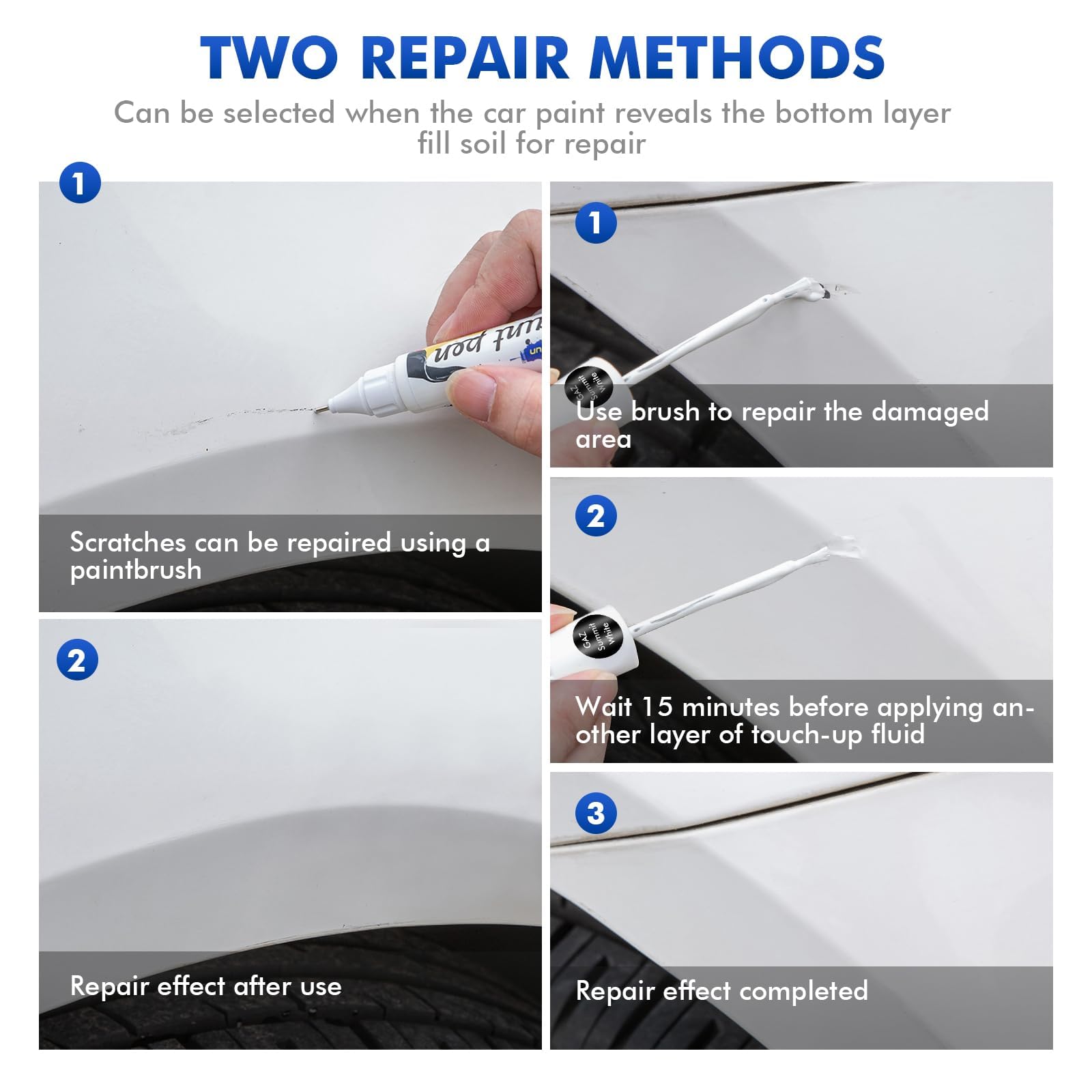 XTryfun G2X/WA439C Havana Brown Touch Up Paint Compatible with Chevrolet, DIY Car Paint Scratch Repair, Automotive Paints, Quick