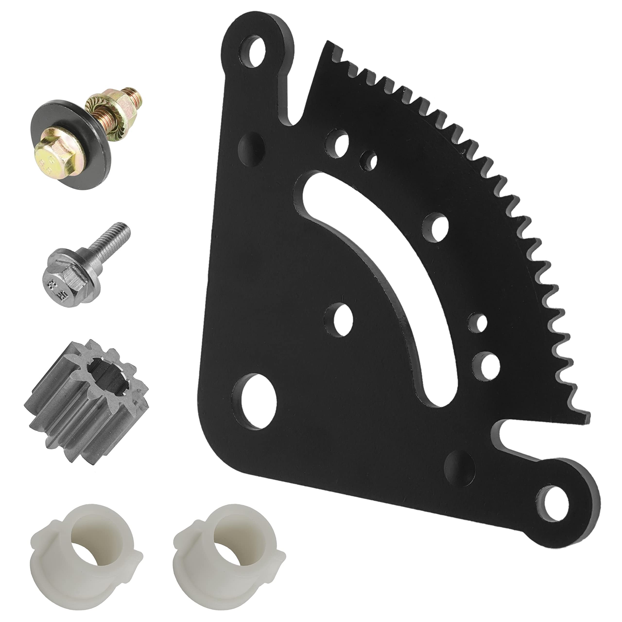Caltric Steering Sector Plate Compatible with John Deere D100 D105 D110 D120 D125 D130 D140 D150 D155 D160 D170 LA100 LA105 LA110 LA115 LA120 LA130 LA135 LA140 LA145 LA150 LA165 LA175