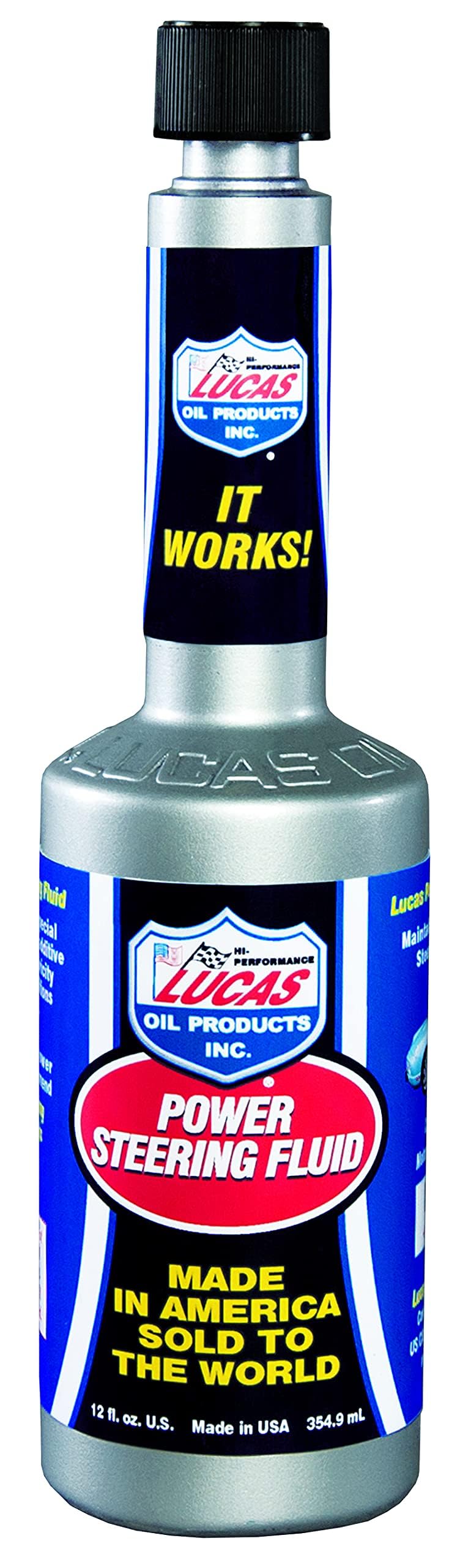 Lucas Oil 10823 Power Steering Fluid - 12 Ounce