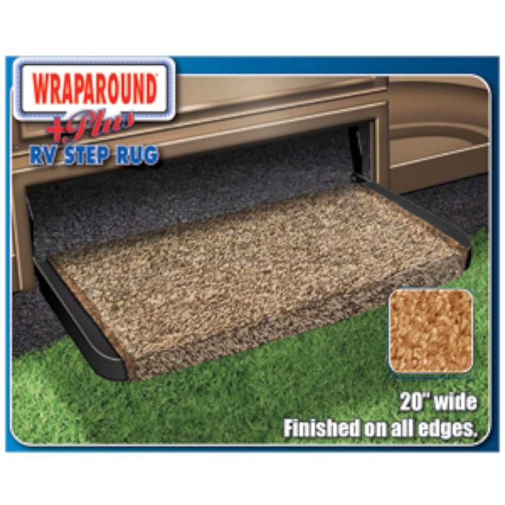 Prest-O-Fit Wraparoundd Plus Rv Step Rug, 20, Imperial Blue Imperial Blue (20)