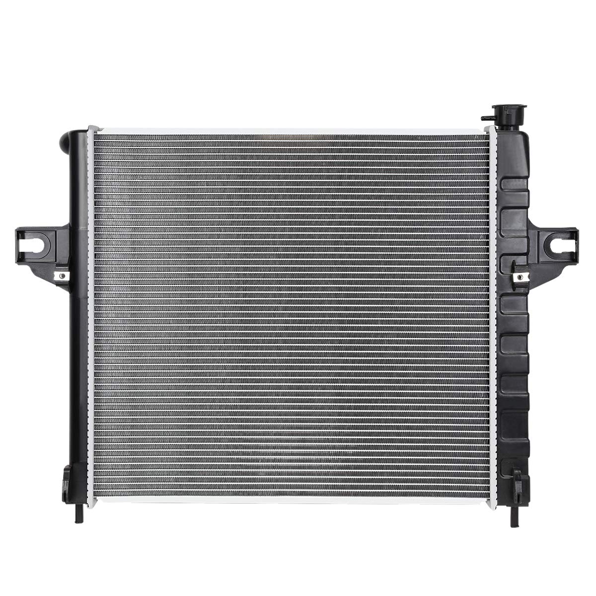 Dna Motoring Oem-Ra-2262 Aluminum Core Radiator Compatible With 99-04 Grand Cherokee 4.0 At,23-7/16'' W X 21-9/16'' H X 1'' D,1-
