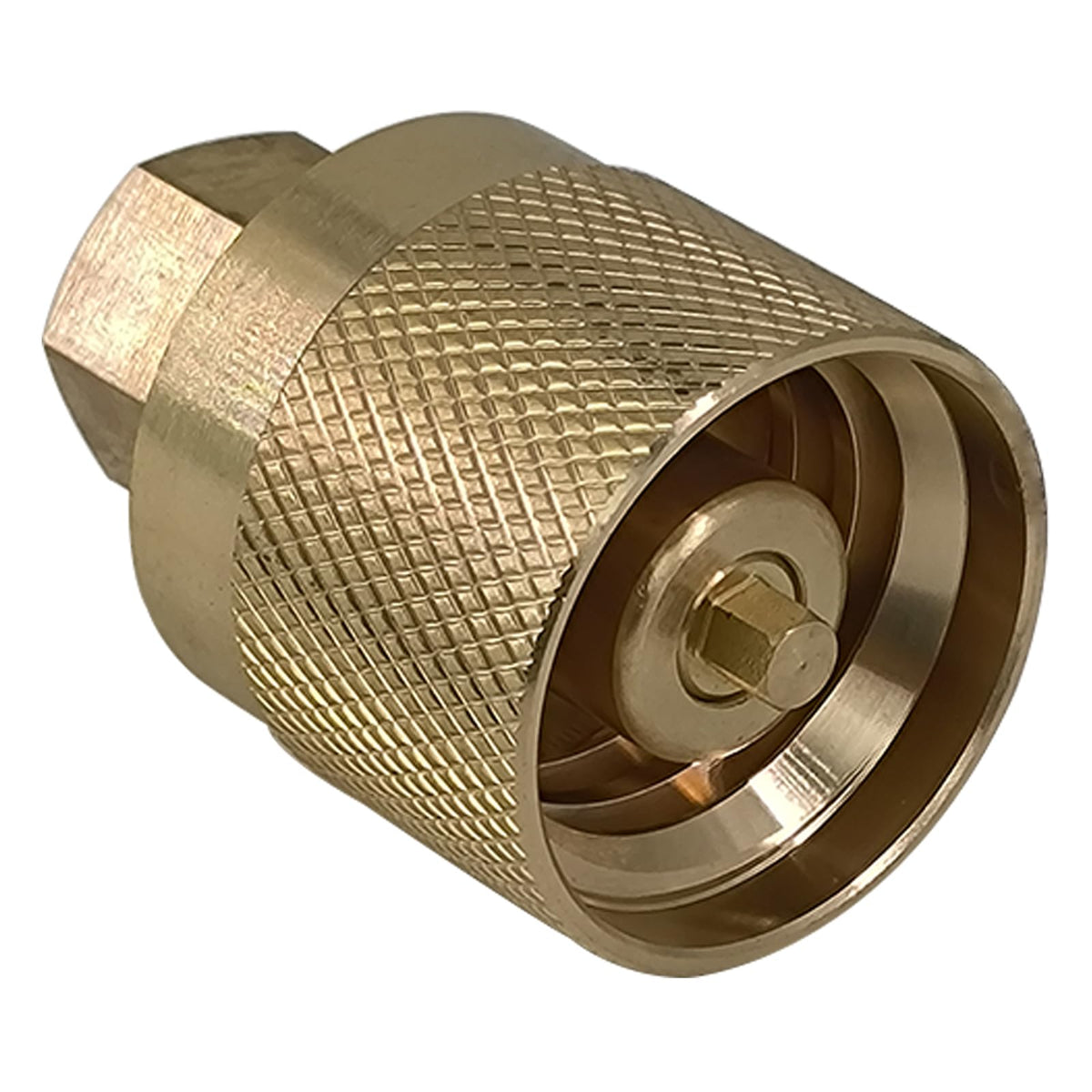 Astamotor Re7141F Forklift Propane Tank Connector Female Connection Fitting Adapter Valve