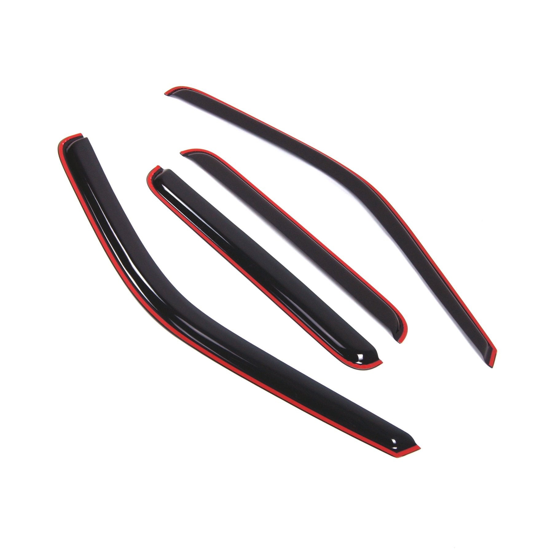 Car Window Rain Guard | In-Channel Visors Auto Side Window Deflectors | Windows Visor Rain Shields Compatible With 1999-2016 For