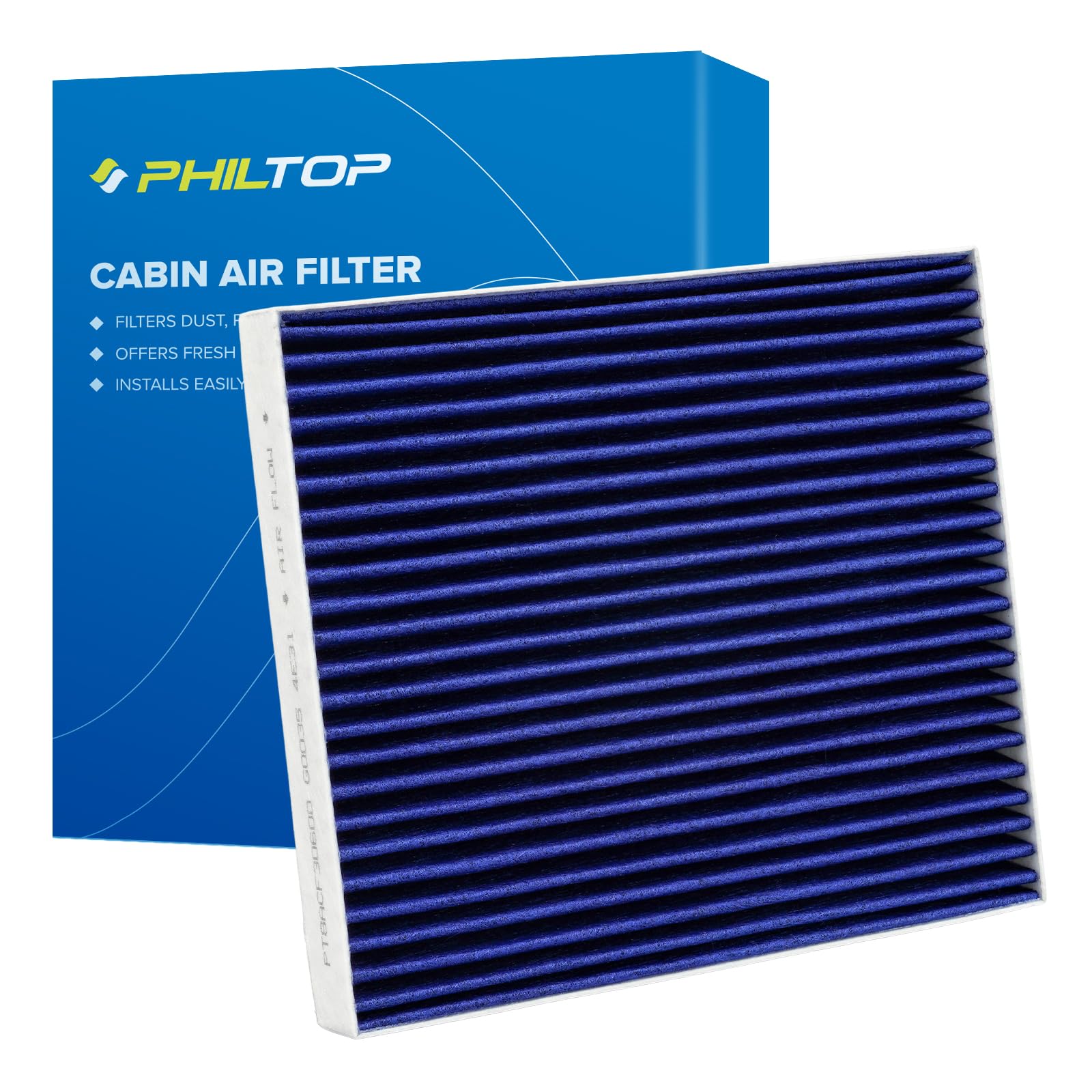 Philtop Cabin Air Filter, Replacement For Cf12160,2017-2021 Tucson,2020-2023 Soul,2018-2020 Kona,2022-2023 Kona, Premium Cabin F