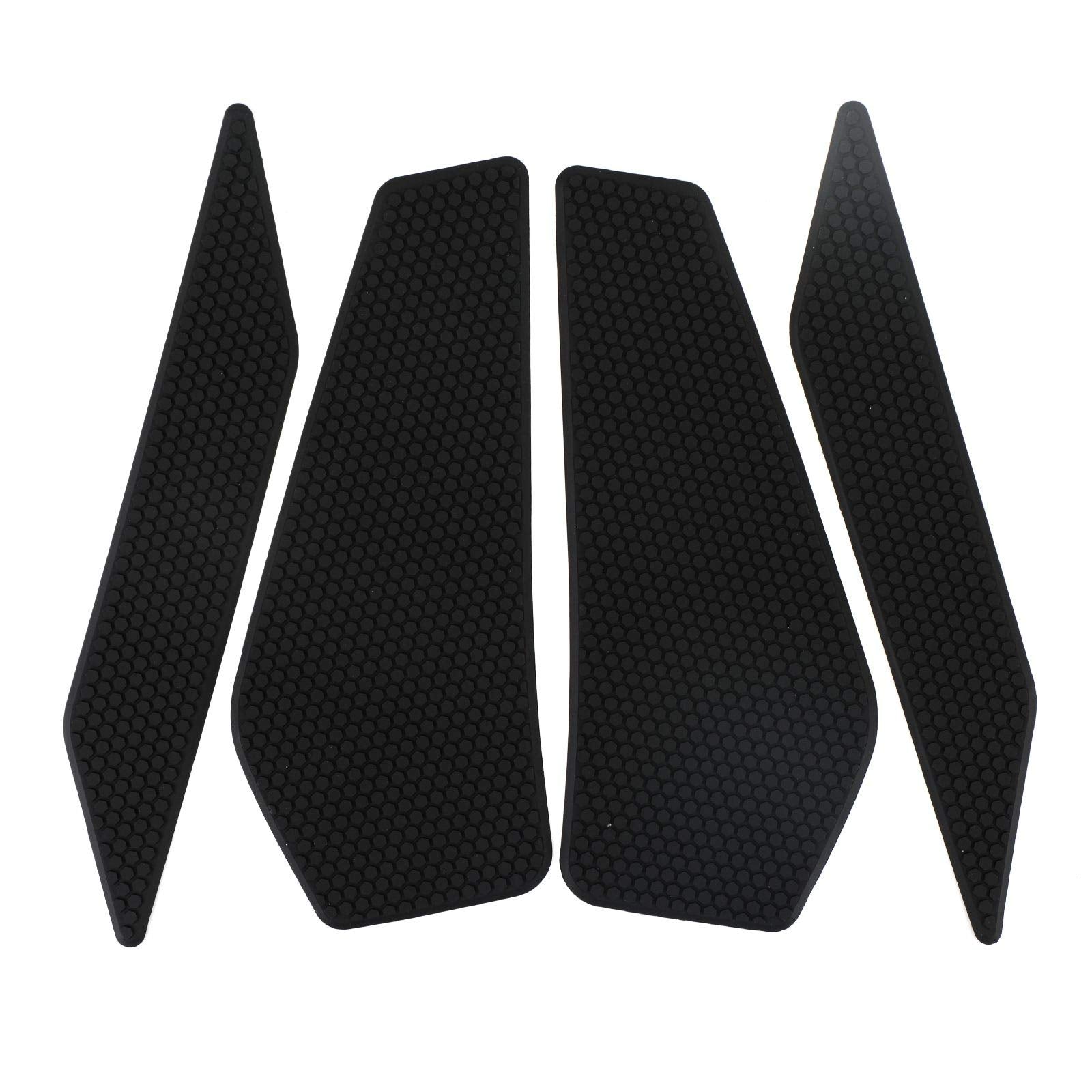 Fit for Kawasaki EX400 Ninja 400 2018 2019 2020 4x Motorcycle Rubber Gas Tank Pad Traction Side Fuel Gas Knee Grip Protector, Ga