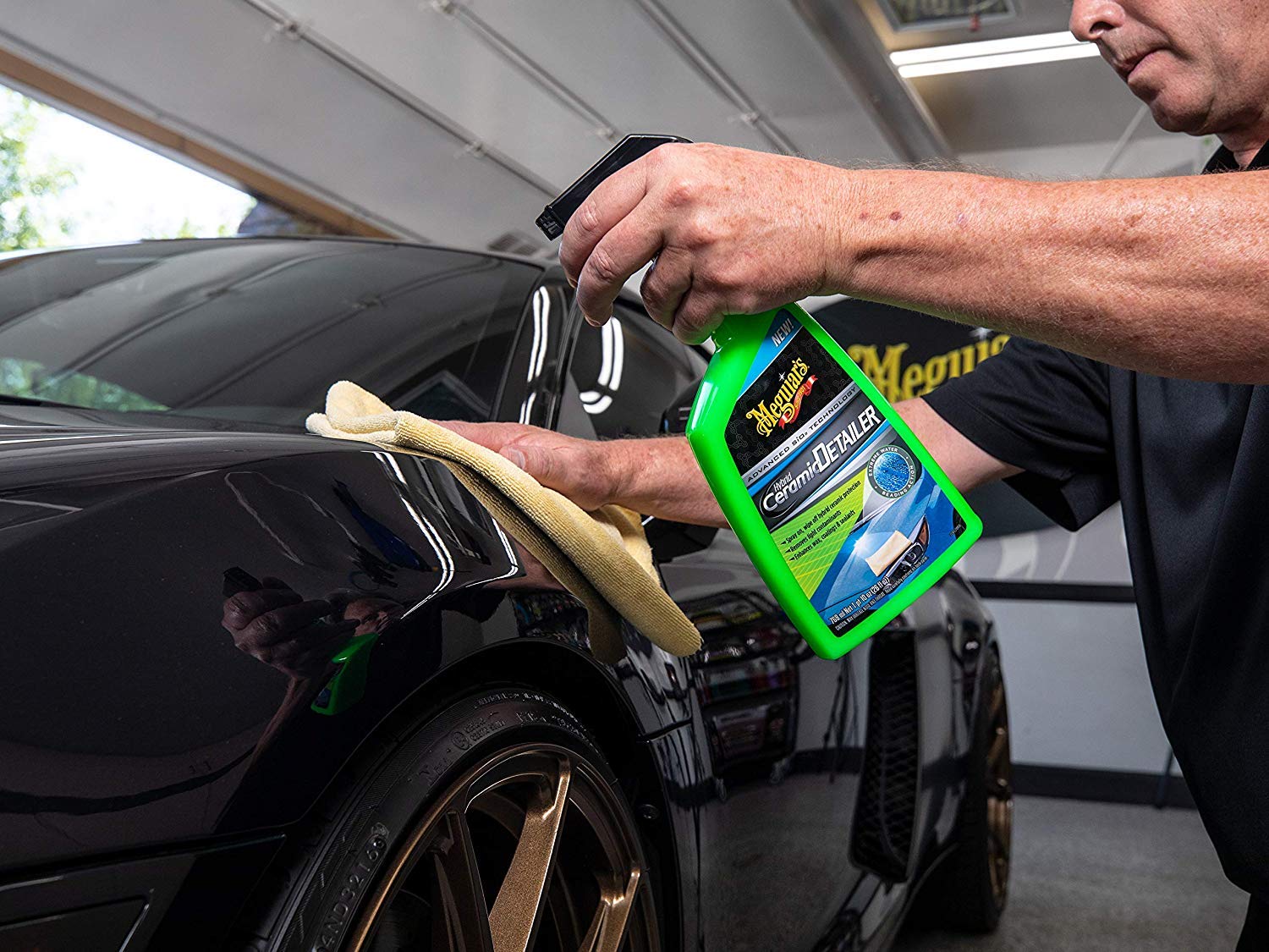 Meguiar's Meguiars Hybrid Ceramic Detailer - Remove Contaminants, Boost Gloss & Enhance Protection, 768 mL - G200526C