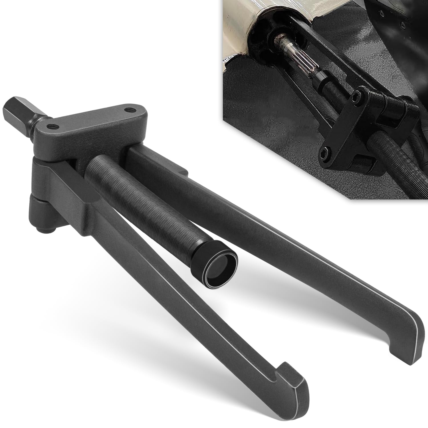 Upgrade Lower Bearing Carrier Puller for Yamaha Johnson Evinrude Mercury Honda Mercruiser, Lower Bearing Puller with Adjustable 