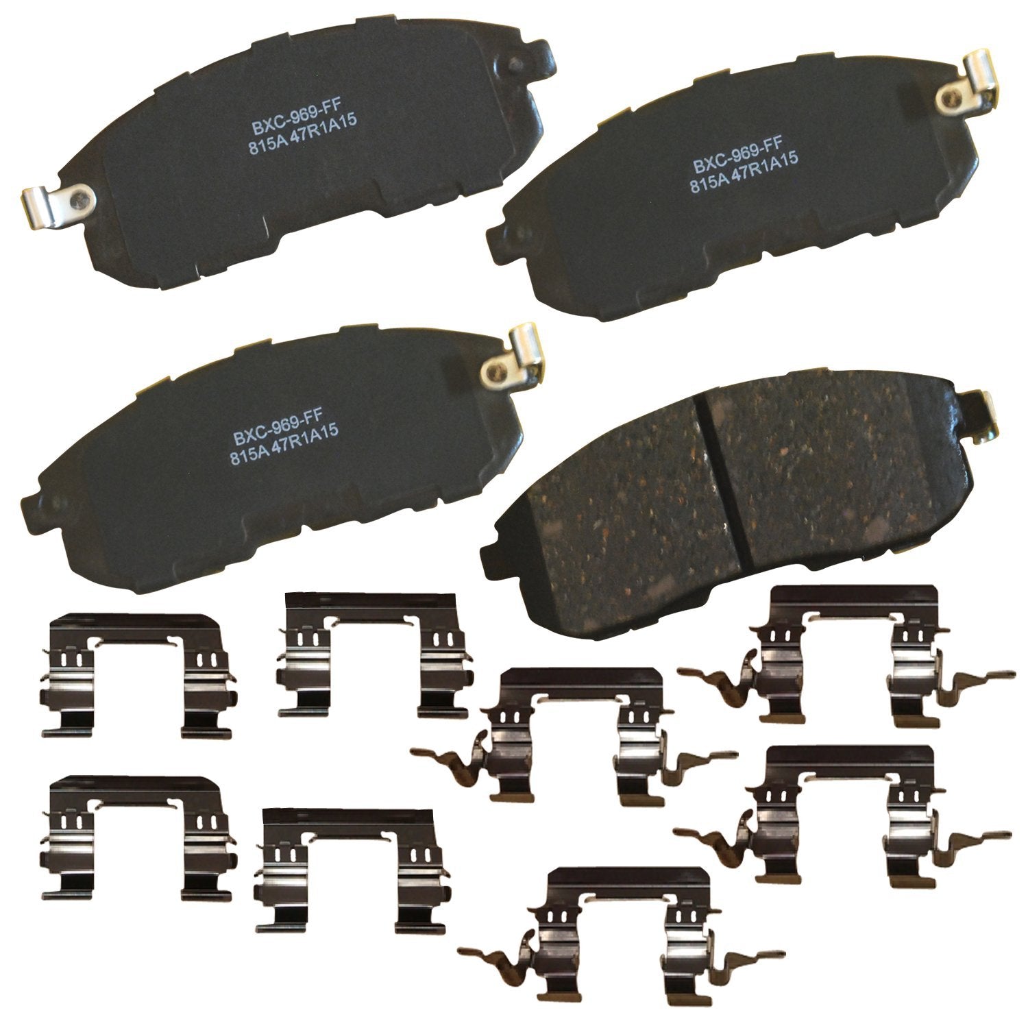 Bendix Premium Sbc815A Ceramic Front Brake Pads For Select Models Infiniti I35, Nissan Altima, Cube, Maxima, Sentra, Versa, Rena