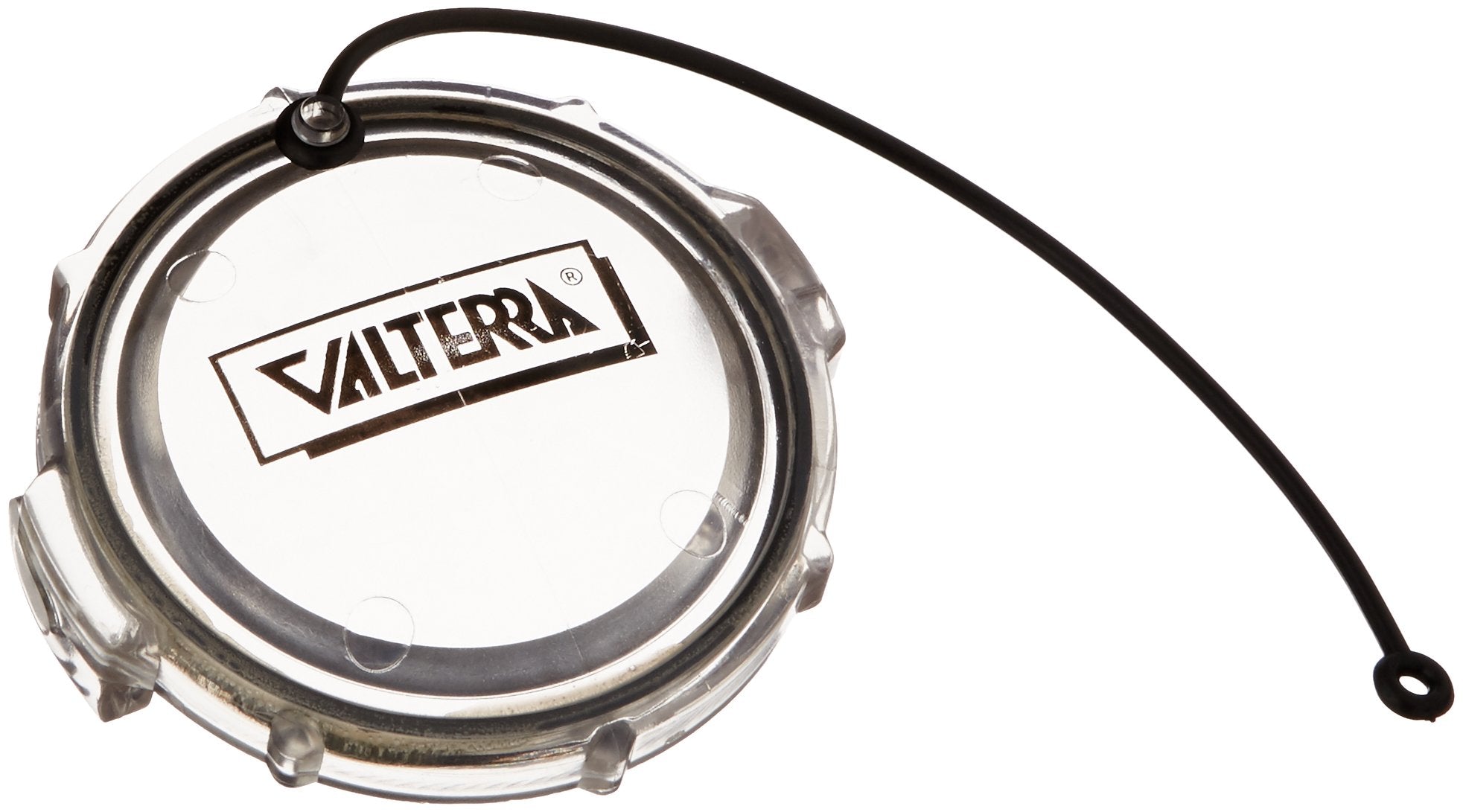 Valterra T1020Clr Clear 3'' Cap And Strap