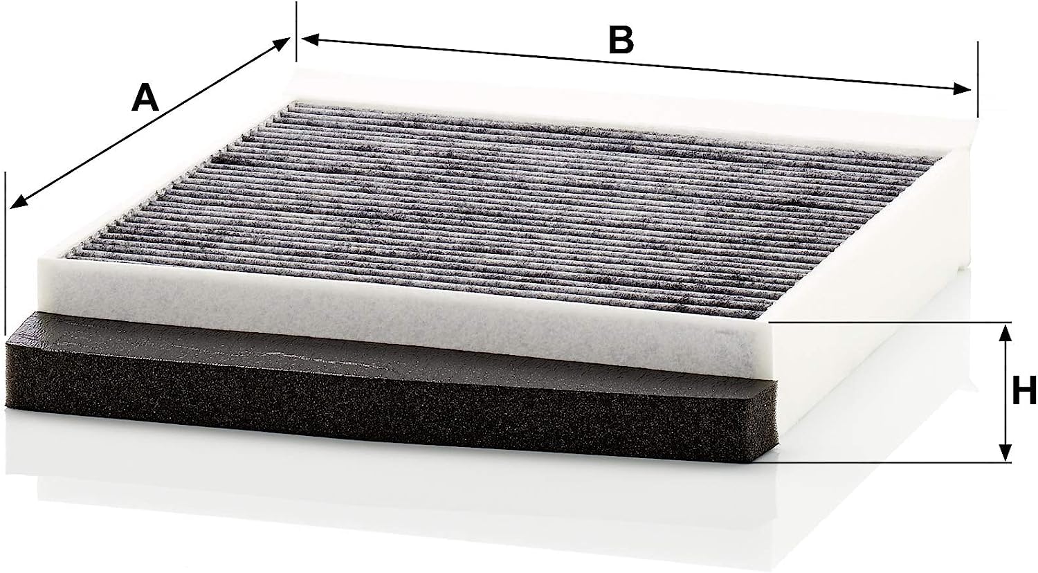 Mann Filter Cuk 2855 Automotive Cabin Air Filter With Activated Carbon, Car & Truck Passenger Compartment Oem Filter Replacement