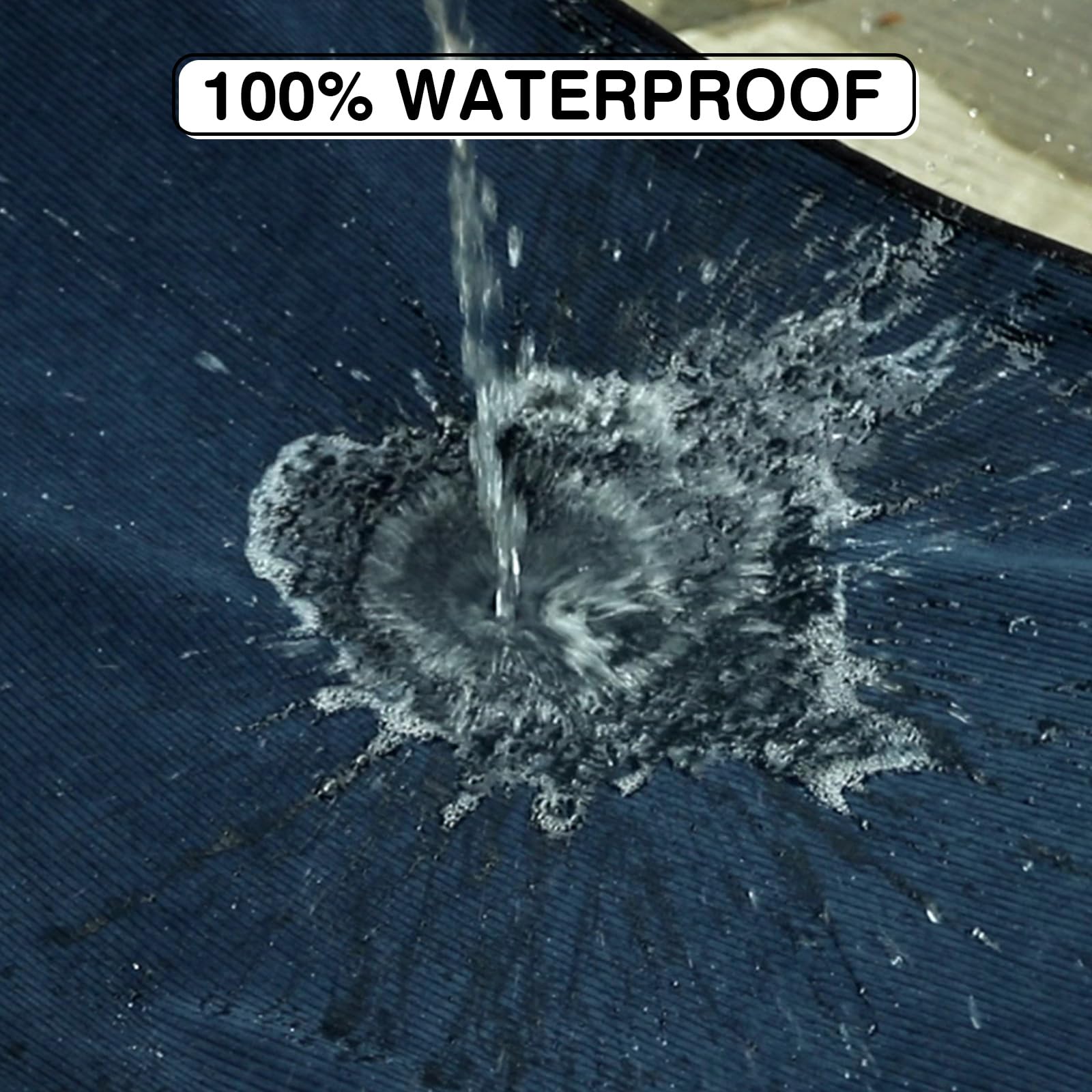 Universal Automotive Waterproof Seat Cover For Cars - Blue Car Seats Protector Set Fit For Vechicles Honda Tesla Ford Toyota - S