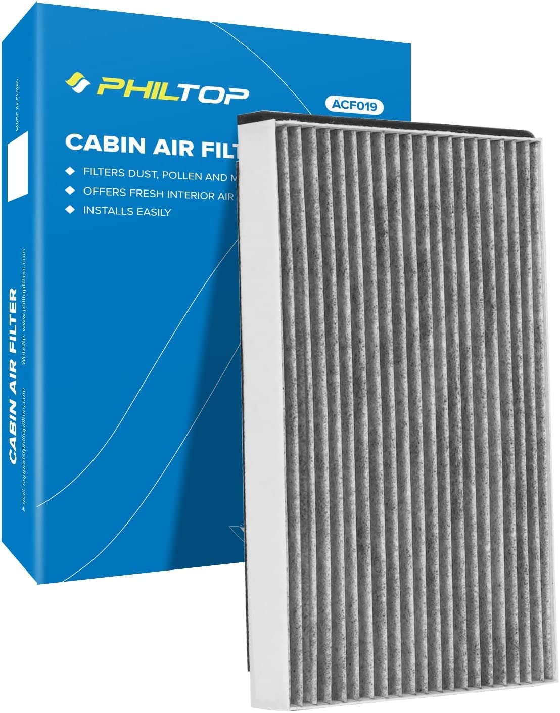 Philtop Cabin Air Filter, Replace For Cf8392A, Impala, Impala Limited, Allure, Lacrosse, Regal, Monte Carlo, Century, Intrigue,