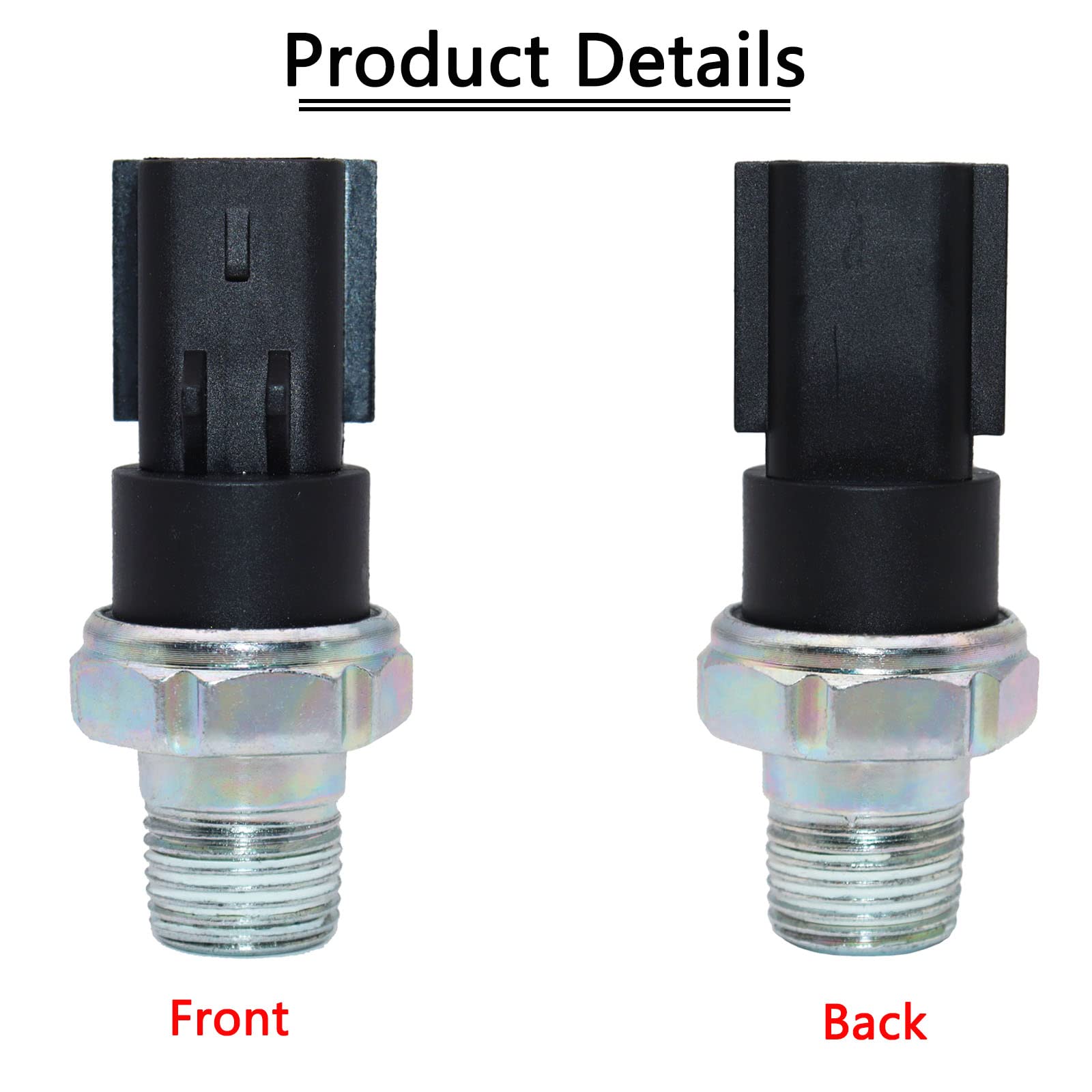 Kejsted Engine Oil Pressure Sensor Switch Sender Unit 5149098Aa 4608303Ab 12611500893 Compatible With Dodge Neon Nitro Jeep Chrysler Sebring Town & Country Plymouth Mini Vw Eagle 4609026 4687649