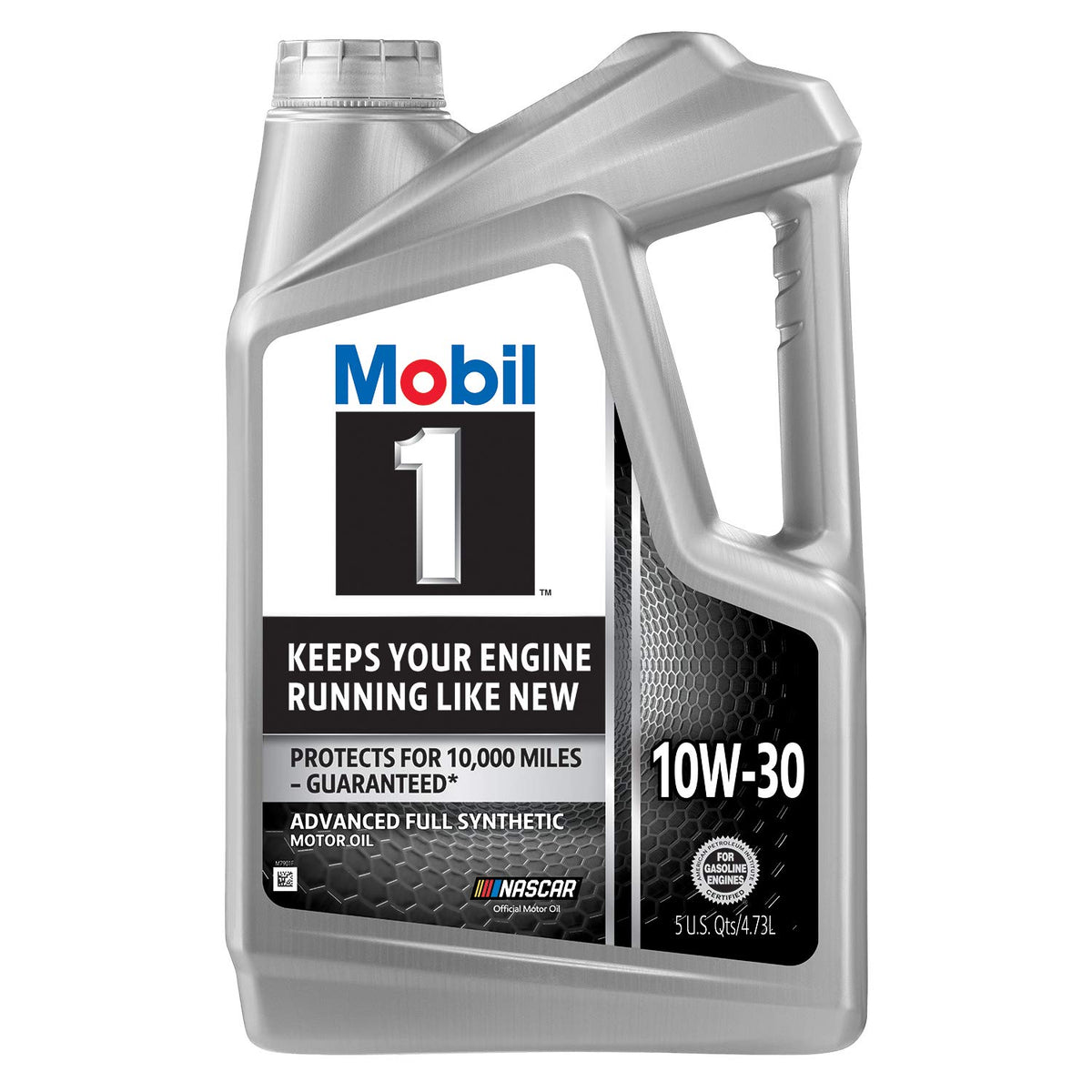 Mobil 1 10W30 Synthetic Oil 5 Qt Bottle