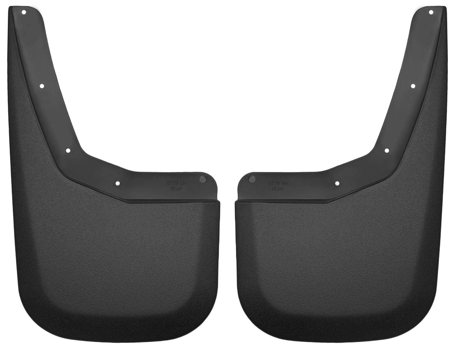 Husky Liners - Rear Mud Guards | 2007 - 2013 Chevrolet Silverado 1500, 2007 - 2014 Chevrolet Silverado 2500/3500, Rear Set - Bla