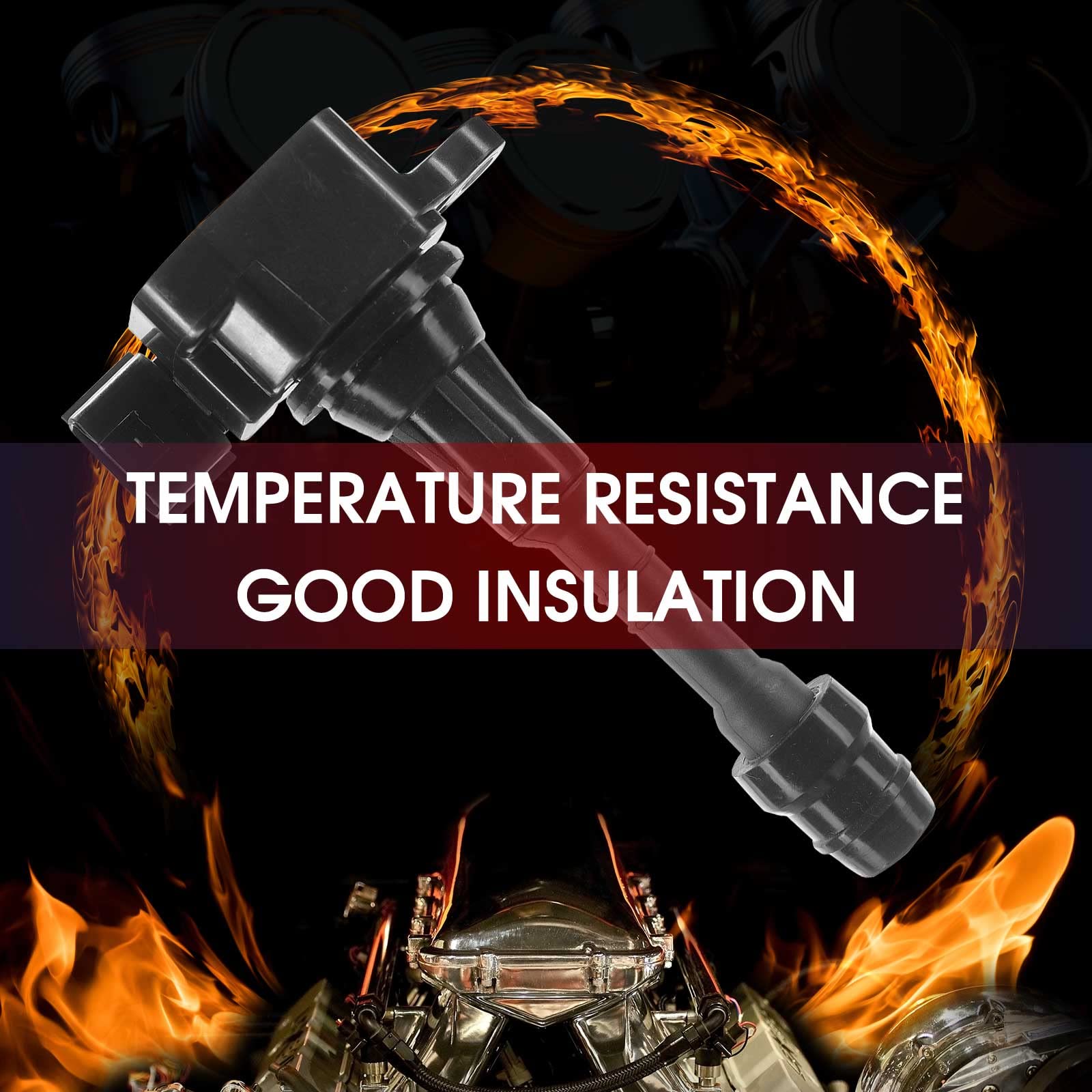 Ignition Coil for Nissan Altima Frontier Maxima Murano Pathfinder Quest Xterra Infiniti I35 QX4 Suzuki Equator 3.5L 4.0L