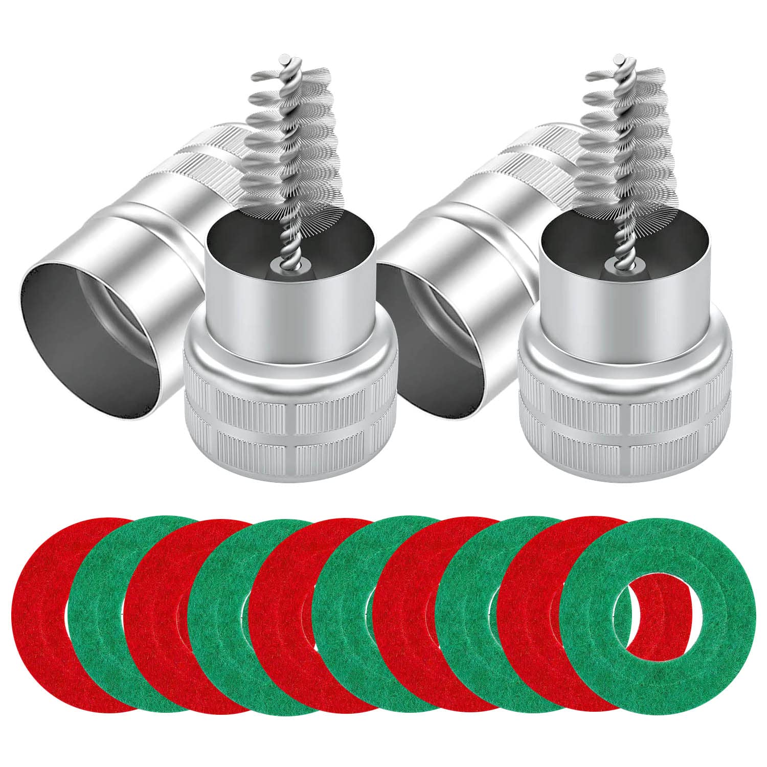 Tworider 12 pcs Battery terminal cleaner tool kit, battery brush, Wash Cleaning Battery Wire Brush Post Battery Cable Cleaner Di