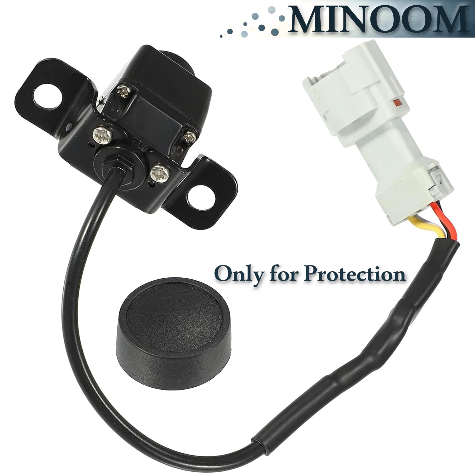 Minoom 95760-2V100 590-485 Rear View Backup Parking Camera Replacement For Hyundai Veloster 1.6L-L4 2012 2013 2014 2015 2016 201