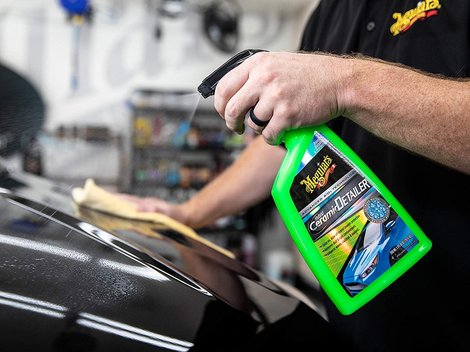 Meguiar's Meguiars Hybrid Ceramic Detailer - Remove Contaminants, Boost Gloss & Enhance Protection, 768 mL - G200526C