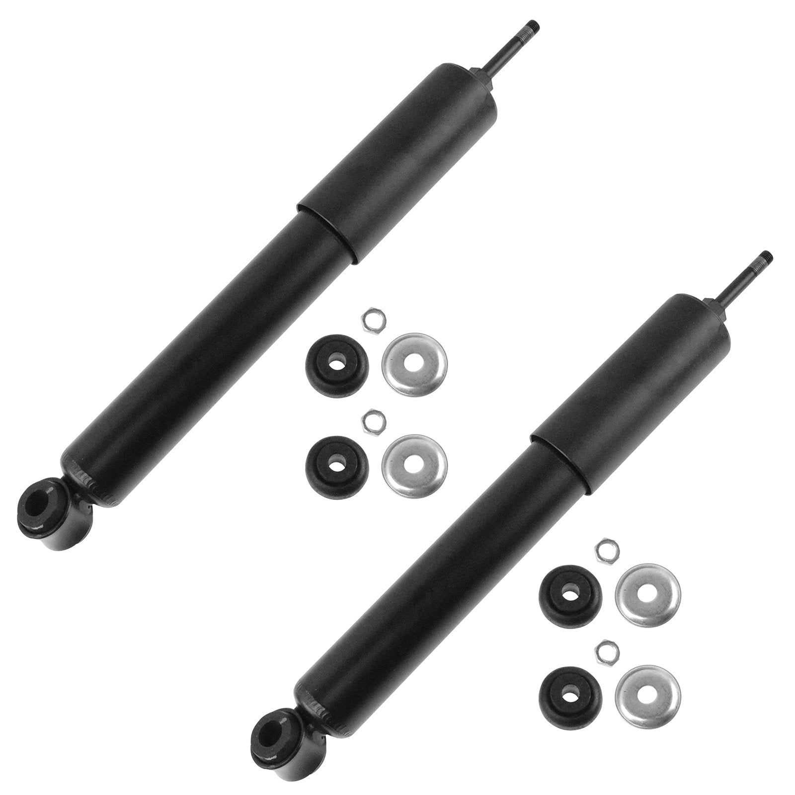 Trq Front Shock Absorber Driver & Passenger Side Pair Set Of 2 For Ford E Series Van