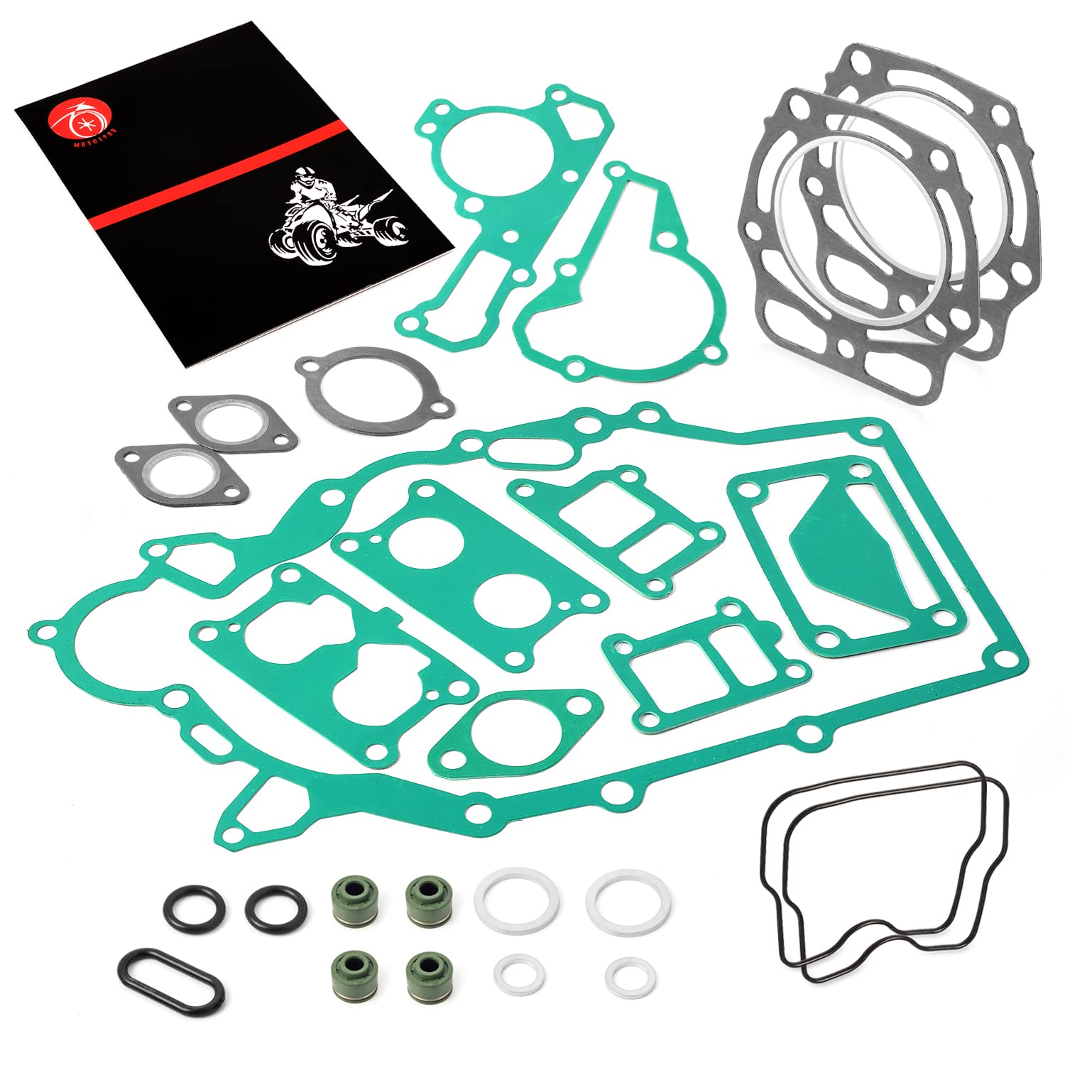 Engine Top End Rebuild Kit STD Piston and Ring Gasket Seal For Kawasaki Mule 2500 2510 2520 3000 3010 3020 4000 4010 4010 Trans