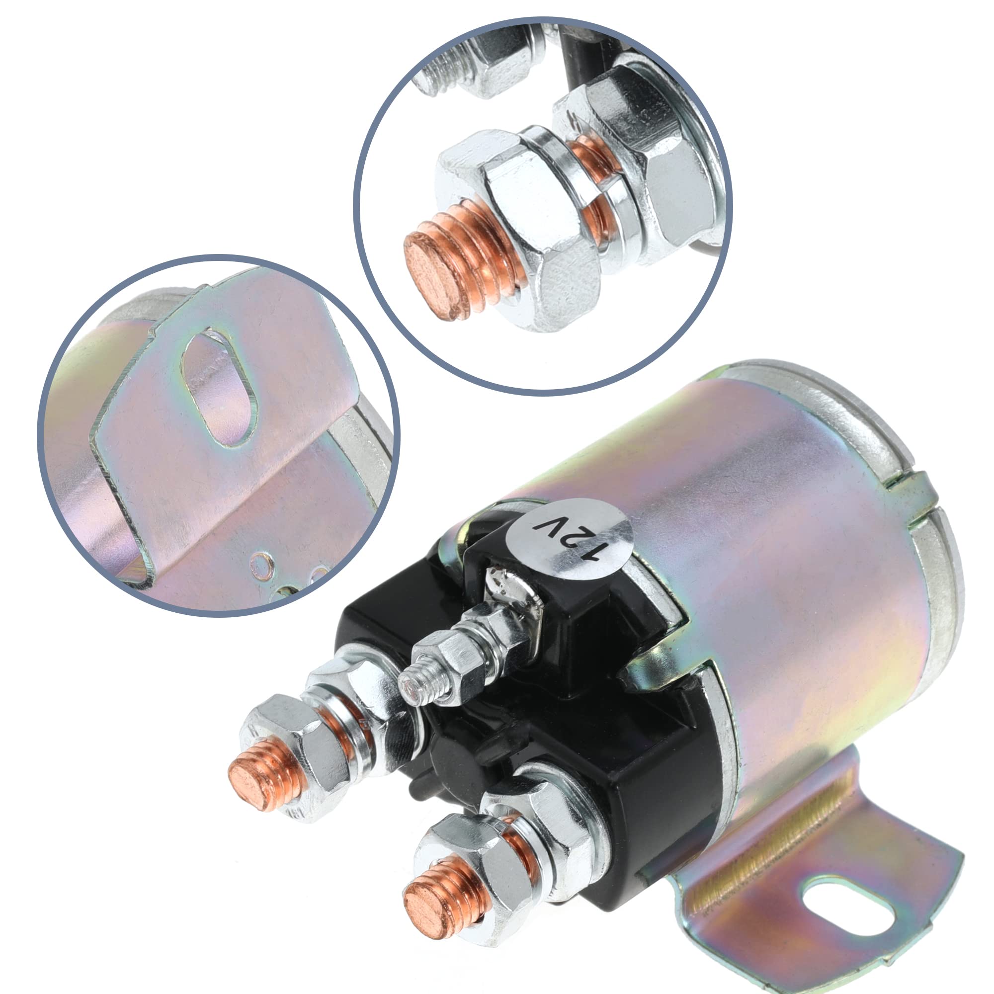 YRANZO 12V Starter Solenoid for Yamaha Golf Carts G2 G8 G9 G11 G14 G16 G20 (1985-2002) - Replaces JF2