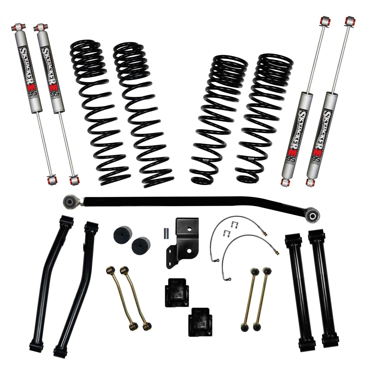 Skyjacker G452Kmlt Coil Spring Leveling Kit W/Shocks Fits 20 Gladiator