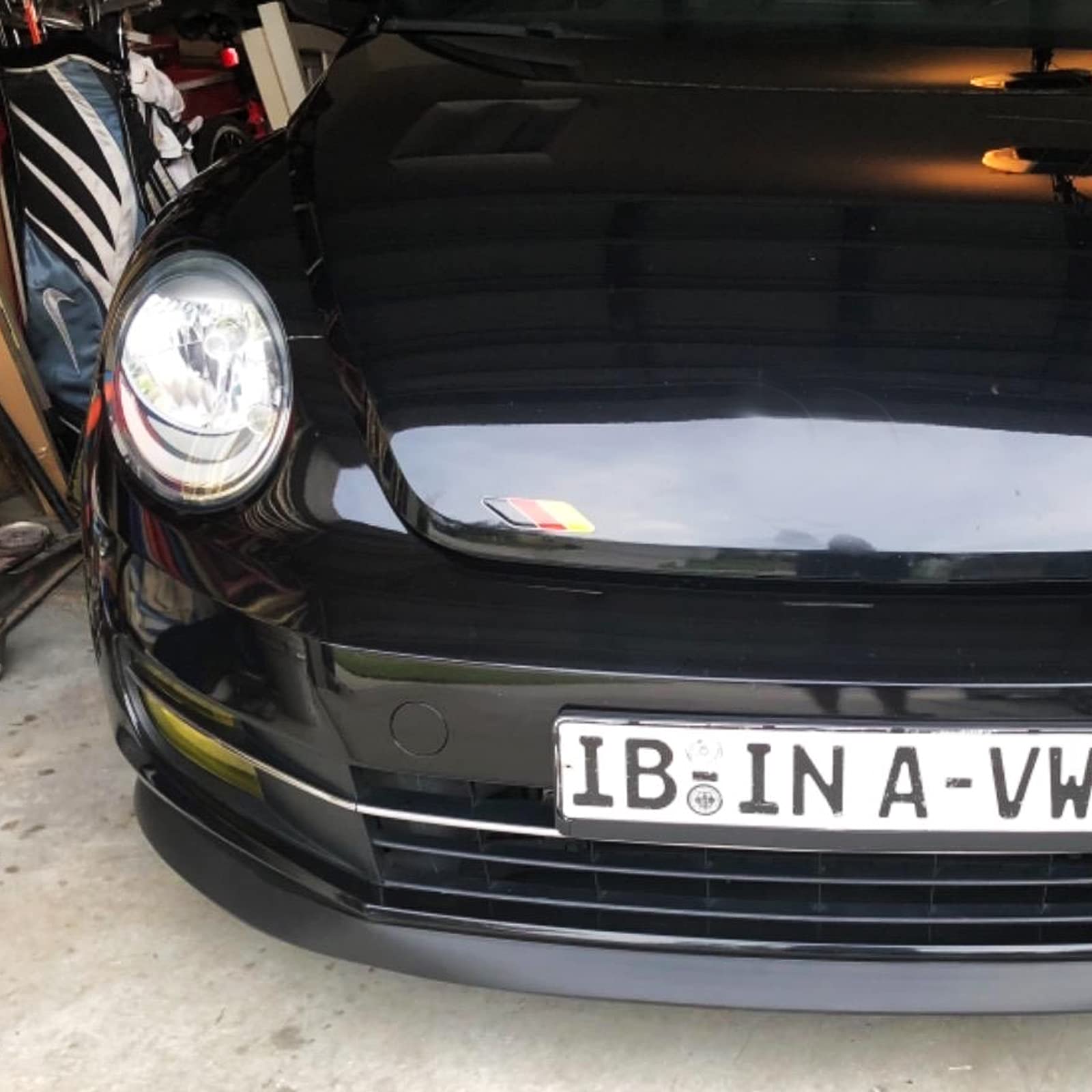 Dsycar 2Pcs/Pair 3D Germany Flag Car Emblem Badge Fit Germany Car Body German Flag Car Sticker Decal Bumper Emblem Automotive Decals