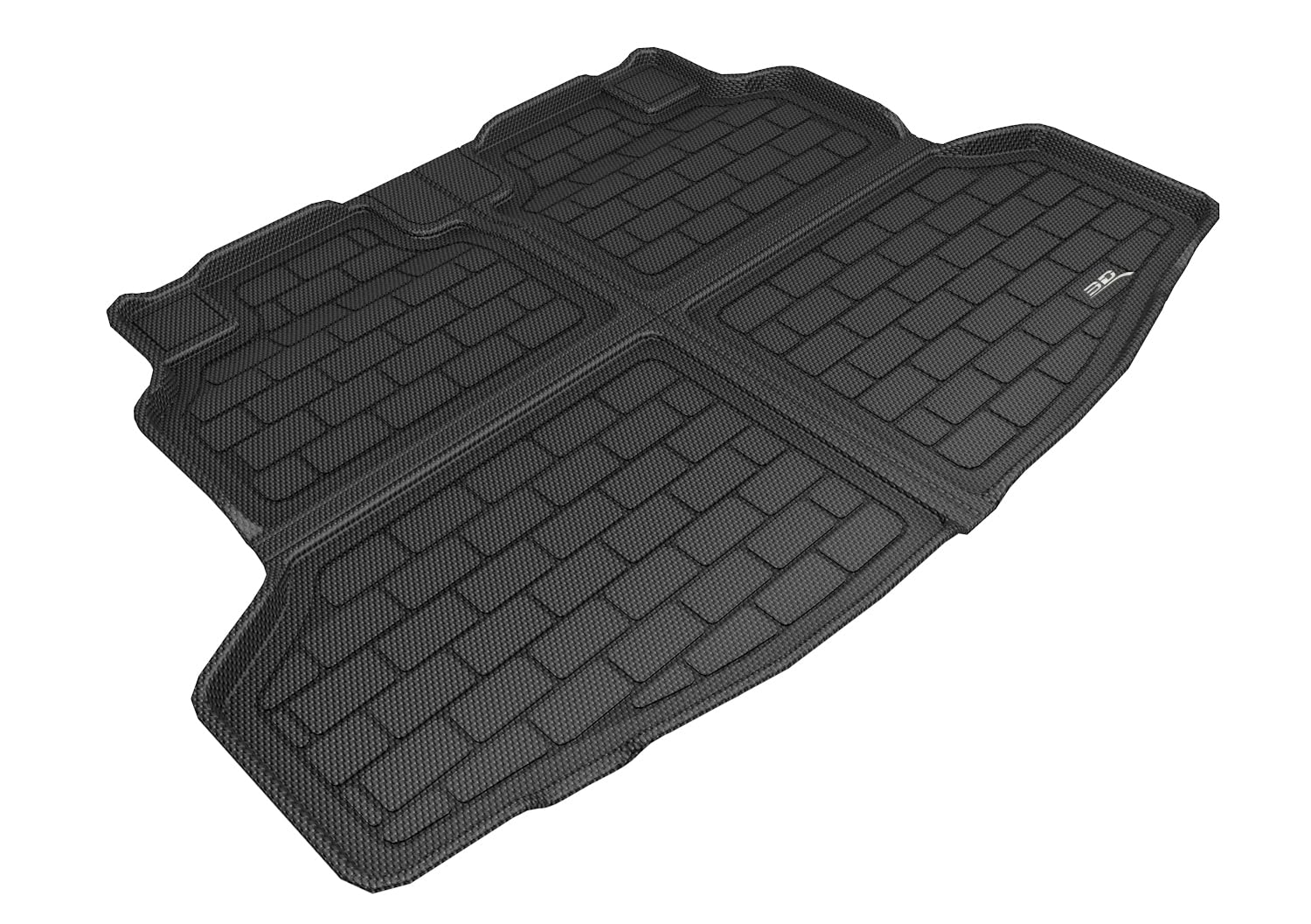 3D Maxpider Honda Civic Hatchback Sport 2017-2021 Cross Fold Kagu Black Cargo Liner