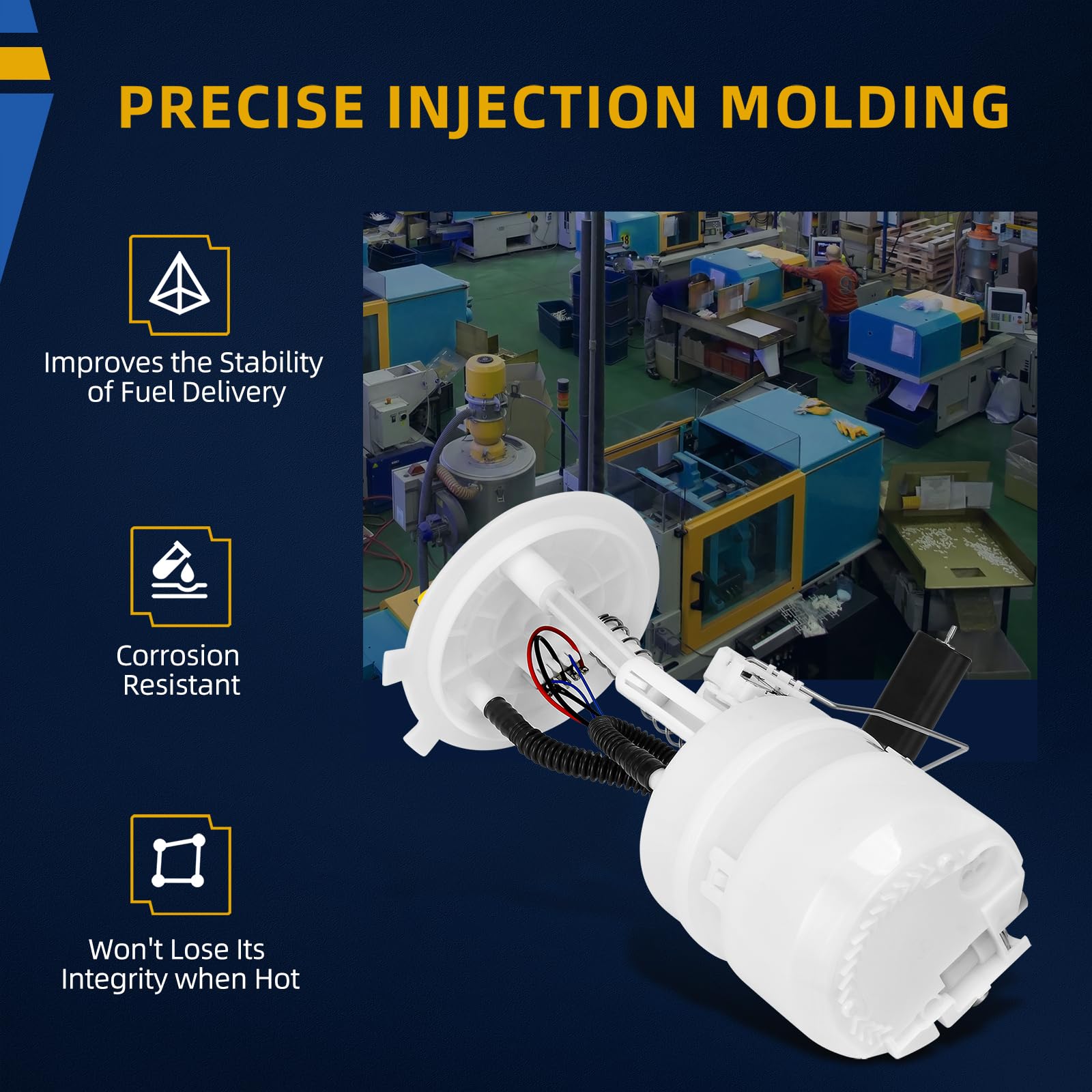 Dwvo Fuel Pump Compatible With Rogue 2008 2009 2010 2011 2012 2013 2.5L, Rogue Select 2014 2015 2.5L Awd Only