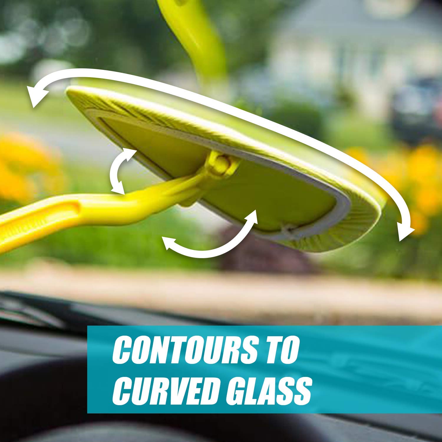 Invisible Glass 95183 Original Reach And Clean Tool Replacement Elastic Microfiber Bonnets, Pack Of 3