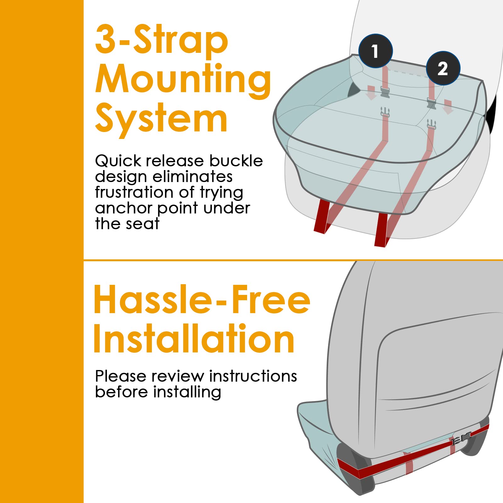 Lpi Truck Mossy Oak Heavy Duty Seat Covers For Front Seats; Fits Full-Size Suv Or Truck; Includes Front And Rear Storage Pockets