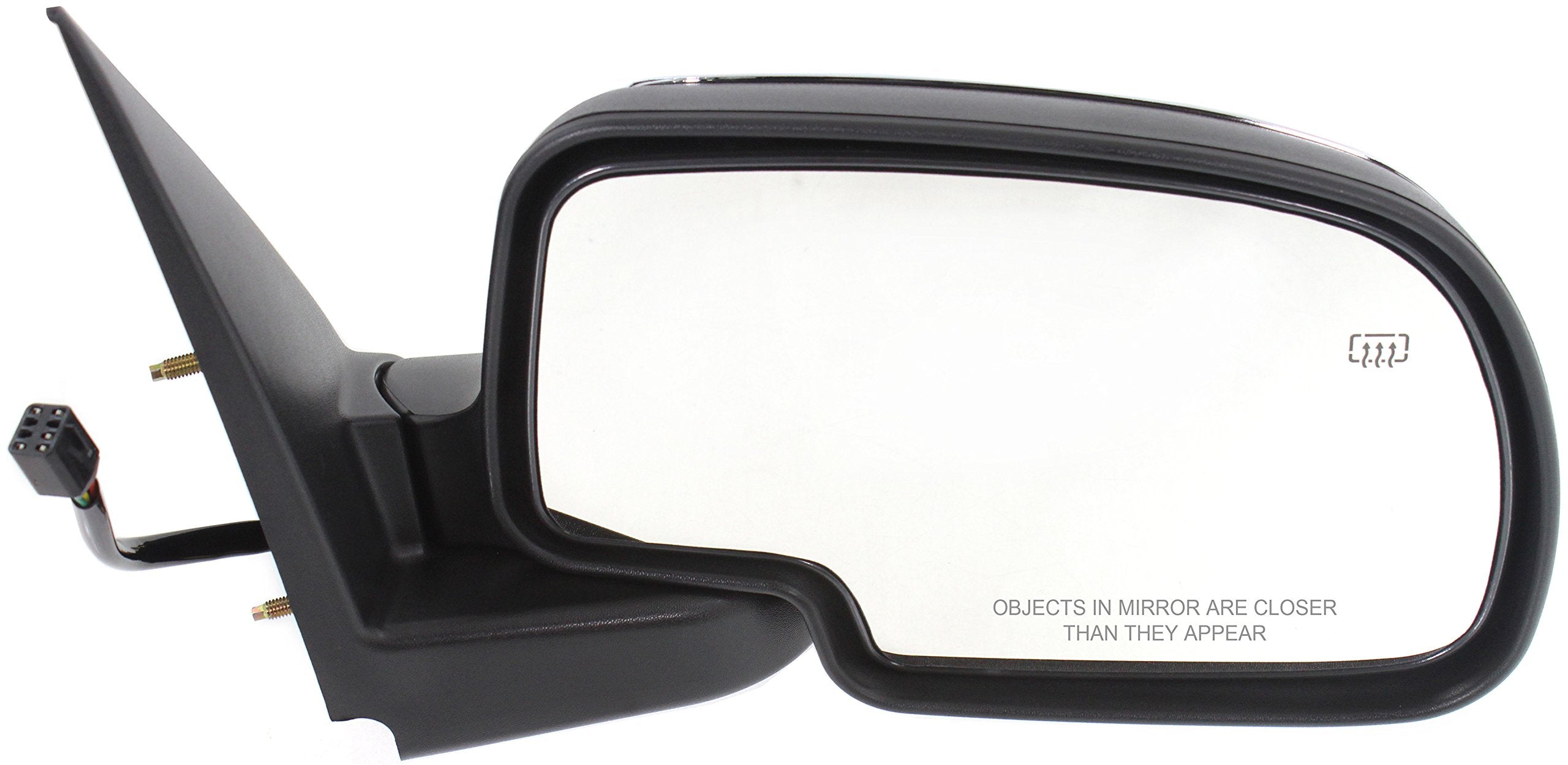 Kool Vue Mirror Passenger Side Compatible With 1988-1999 Chevrolet K1500, 1988-1999 C1500, Fits 1988-1999 Gmc K1500 & 1988-1999