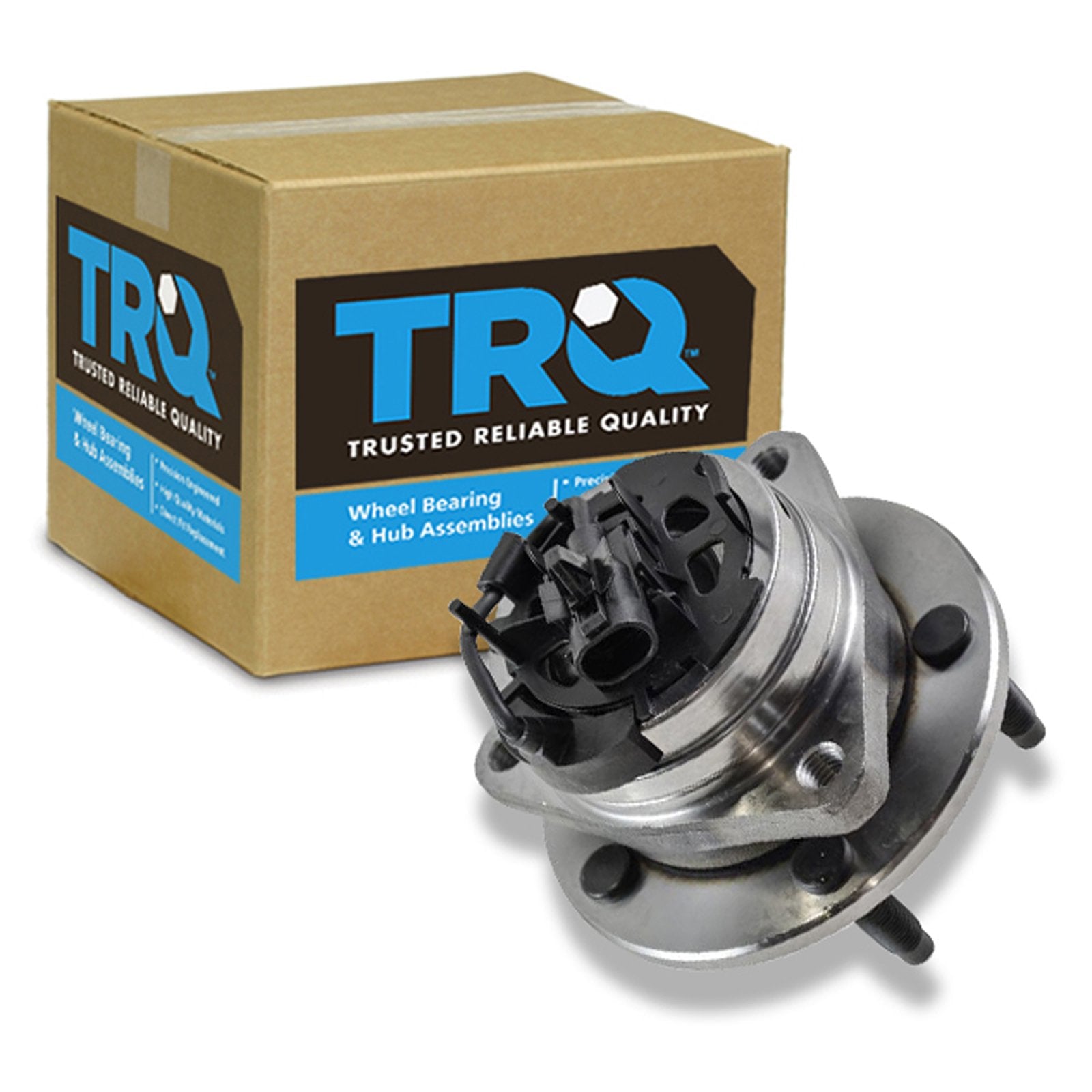 Trq Front Left Right Wheel Hub Bearing Assembly Driver Passenger Side Compatible With 2008-2010 Chevrolet Cobalt Hhr 2004-2012 M