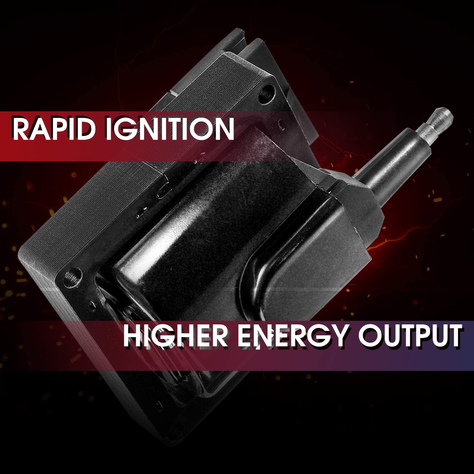 Yhtauto Ignition Coil Replacement For Ford F-150 1984-1996, F-250 F-350 1984-1997, Mustang Ranger Taurus F53 F700 Tempo Ltd, Lin