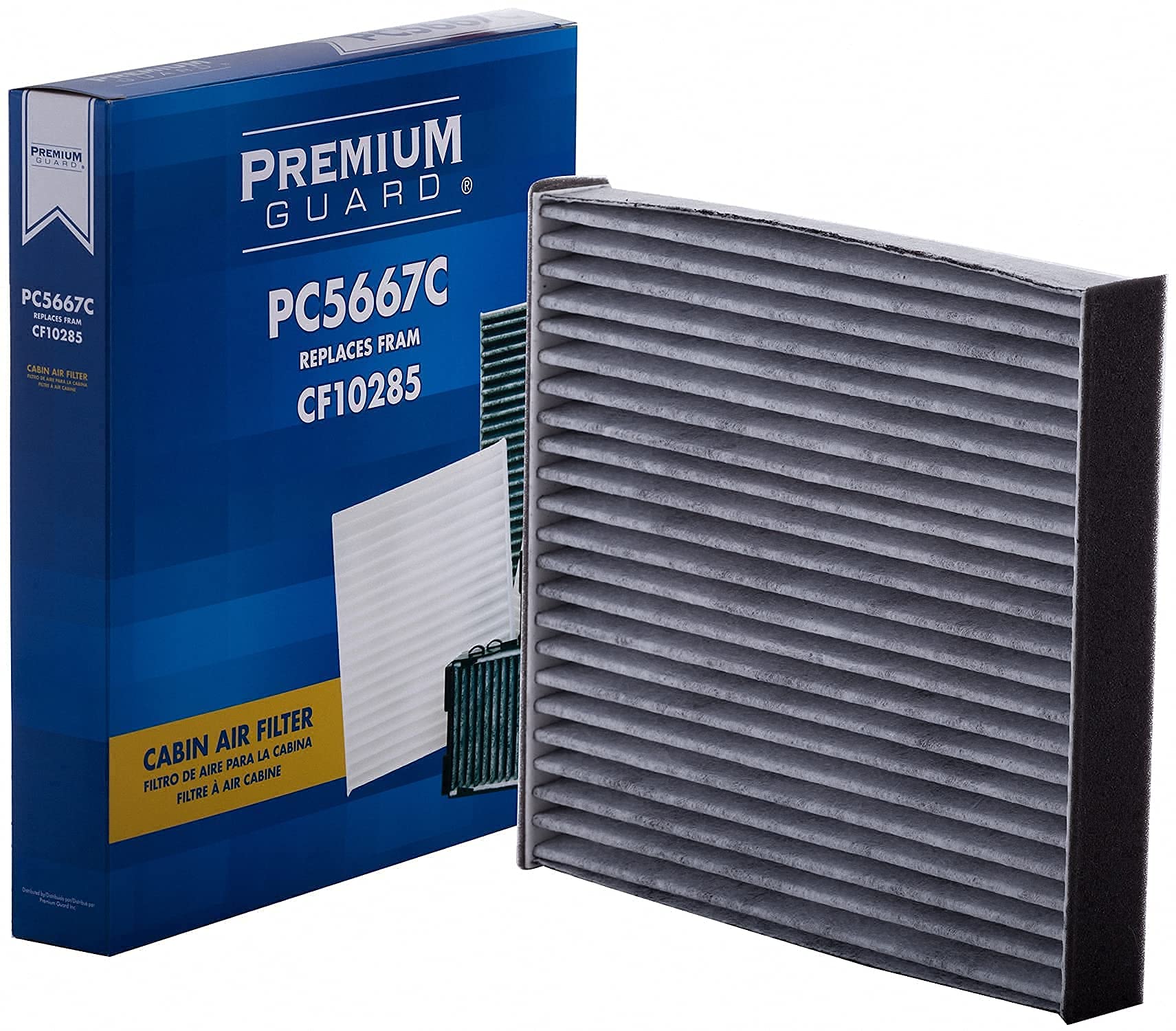 Pg Cabin Air Filter Pc5667C| Fits 2004-2020 Various Models Of Toyota, Subaru, Lexus, Scion, Land Rover, Pontiac, Jaguar