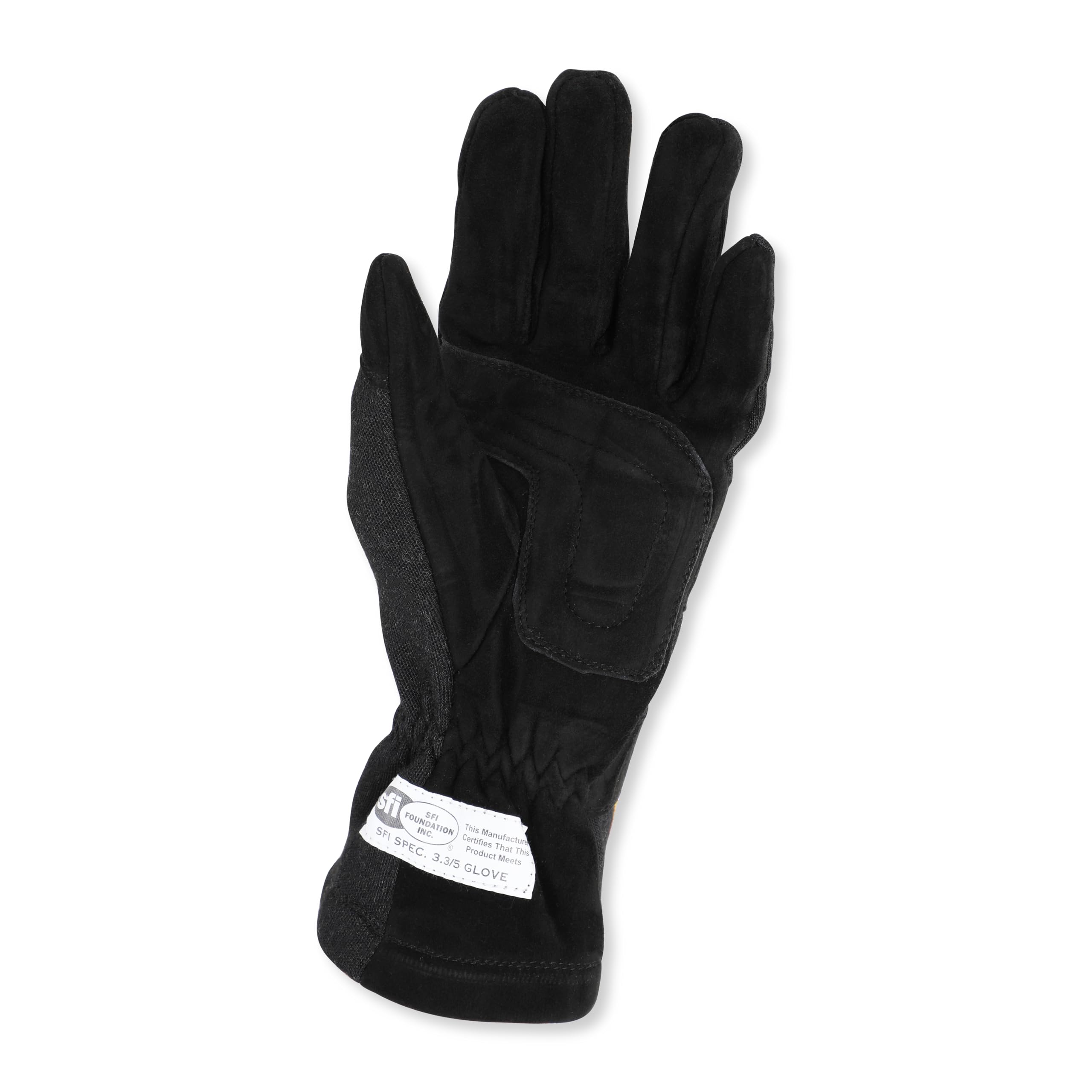 Racequip 355003Rqp 355 Series Driving Gloves - Sfi 3.3/5 - Black/Black - Medium