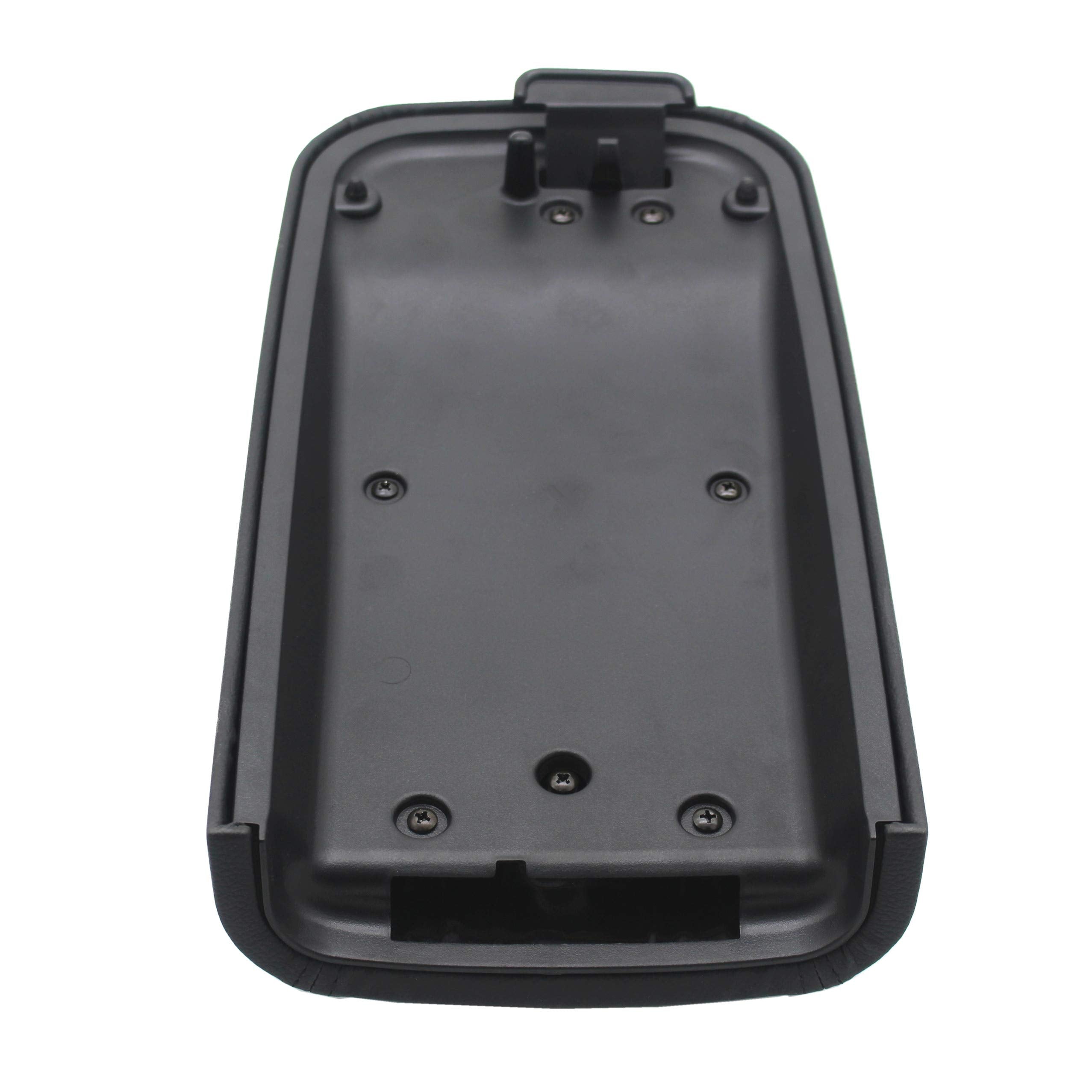 Ezzy Auto Black Center Console Lid Center Console Lid Kit Fit For Gm Chevy Buick Isuzu Saab Oldsmobile Vehicles Repl 25998838