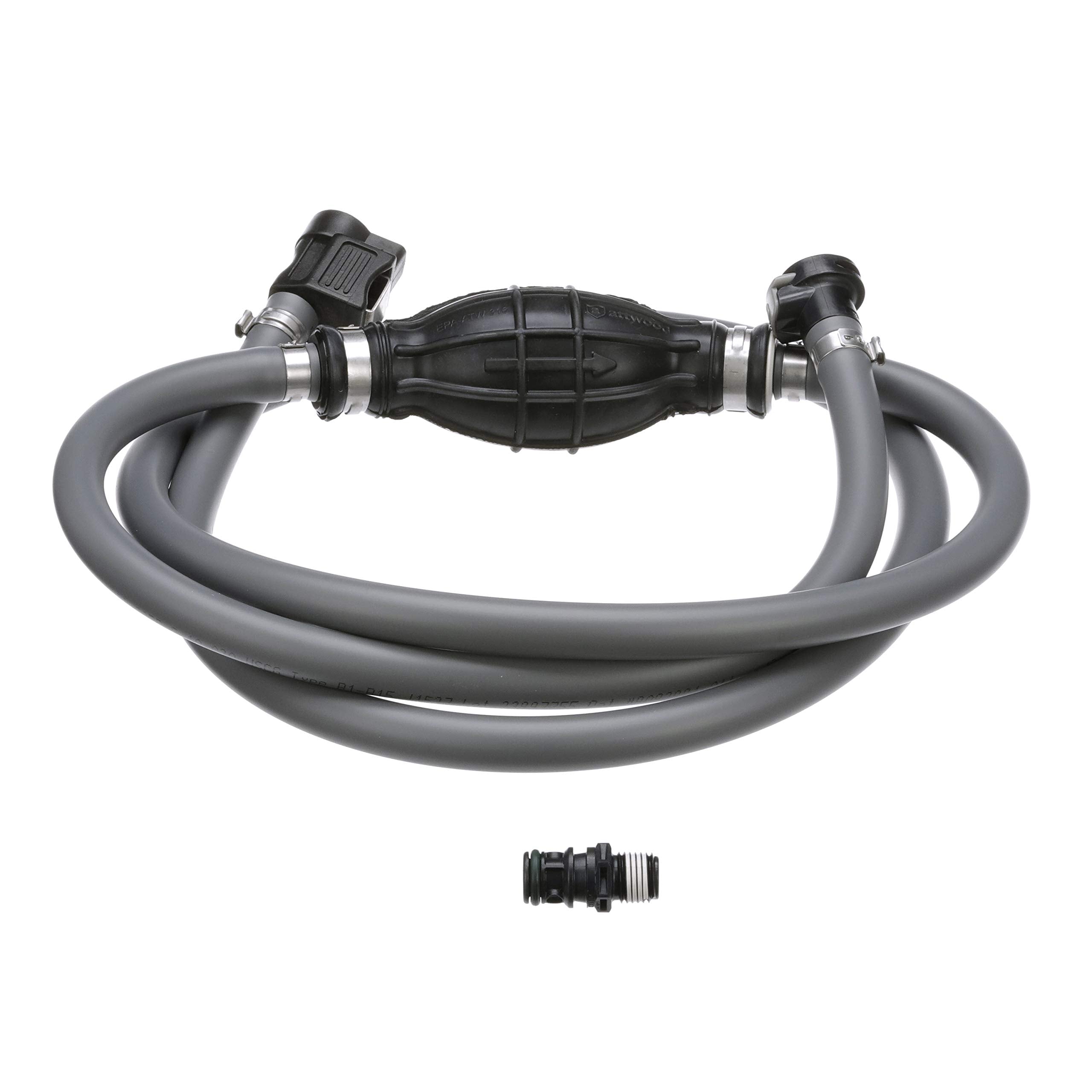 Attwood 93806Hus7 Honda Fuel Line Kit, 6 Feet Long, 3/8-Inch Diameter, Multi-Layer Low-Permeation Primer Bulb