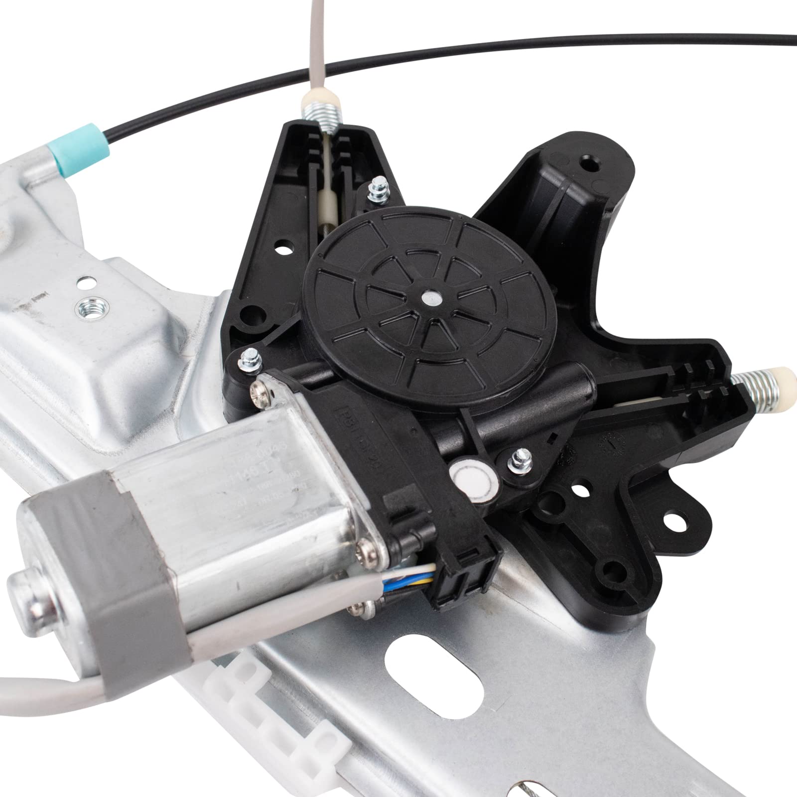 Trq Front Right Power Window Regulator & Motor Assembly Passenger Side Compatible With 2013-2018 Ford C-Max