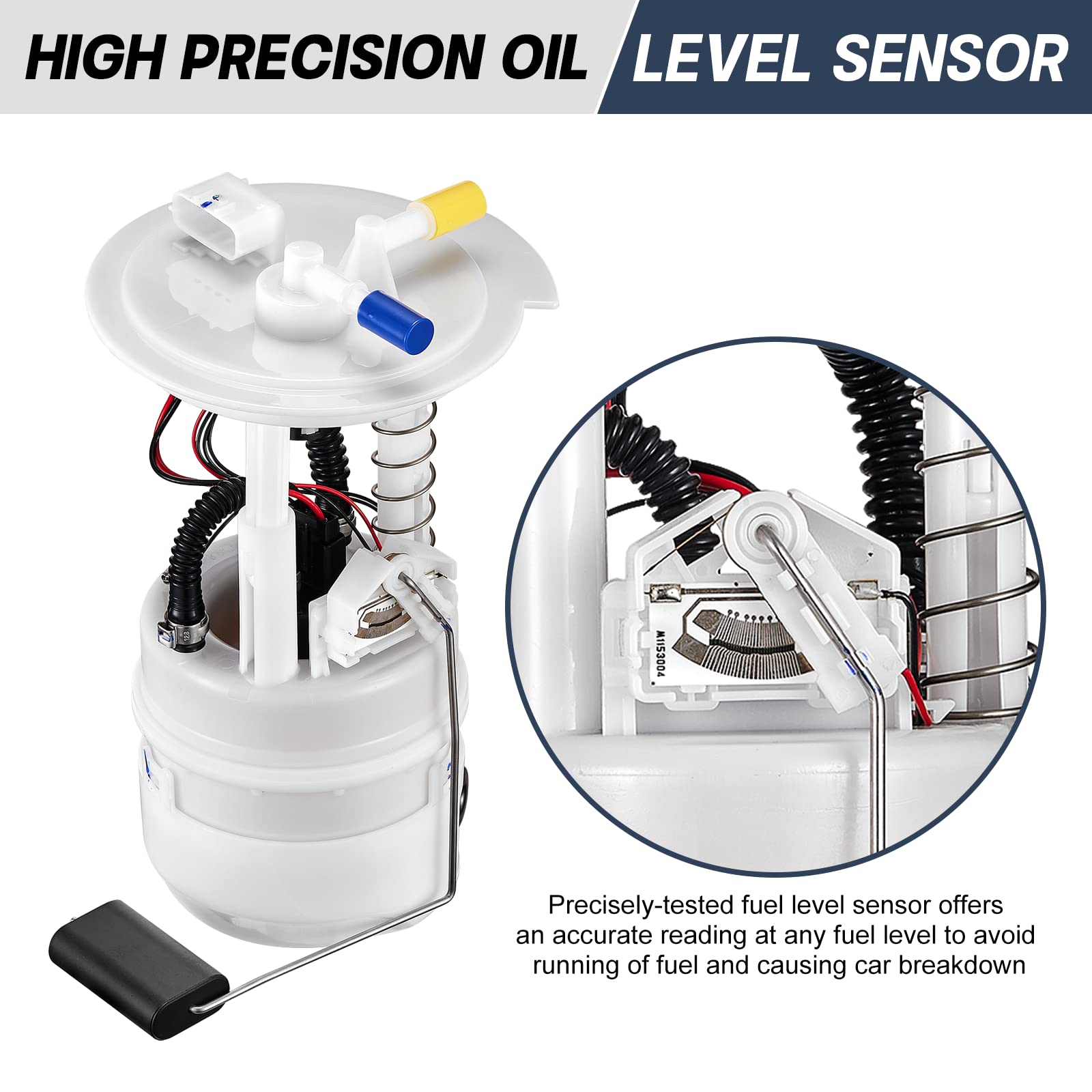 BDFHYK Electric Fuel Pump Assembly E8545M Compatible with 04-06 Nissan Altima L4 2.5L, V6 3.5L, 04-08 Nissan Maxima V6 3.5L, 04-