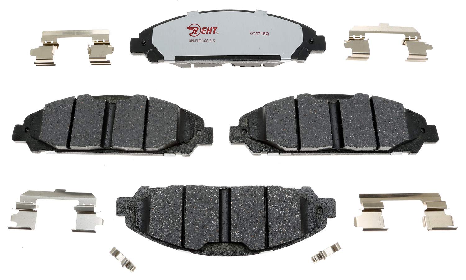 Raybestos Premium Raybestos Element3 Eht Replacement Front Brake Pad Set For Select 2015-2020 Ford Mustang Model Years (Eht1791H