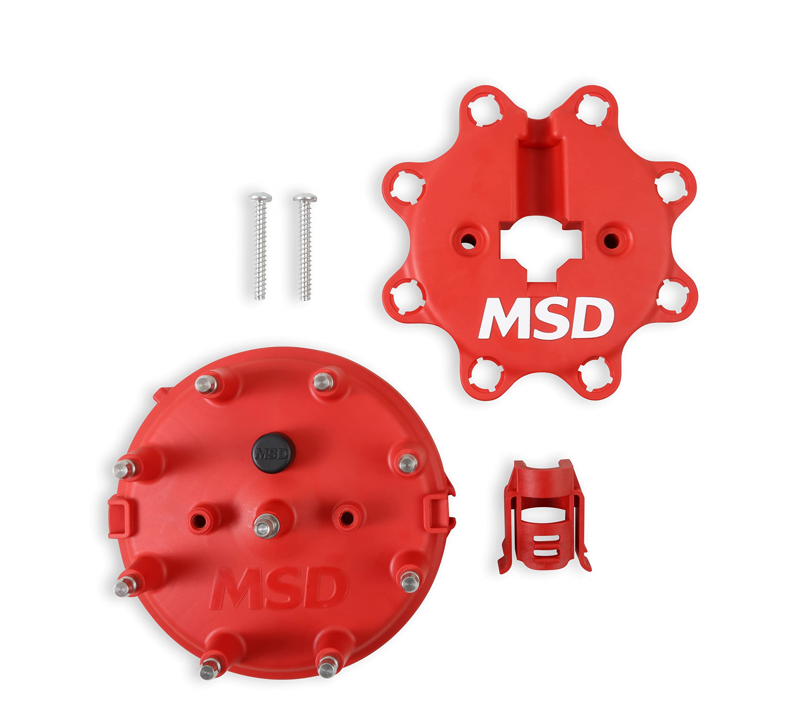 Msd 8408 Distributor Cap Red